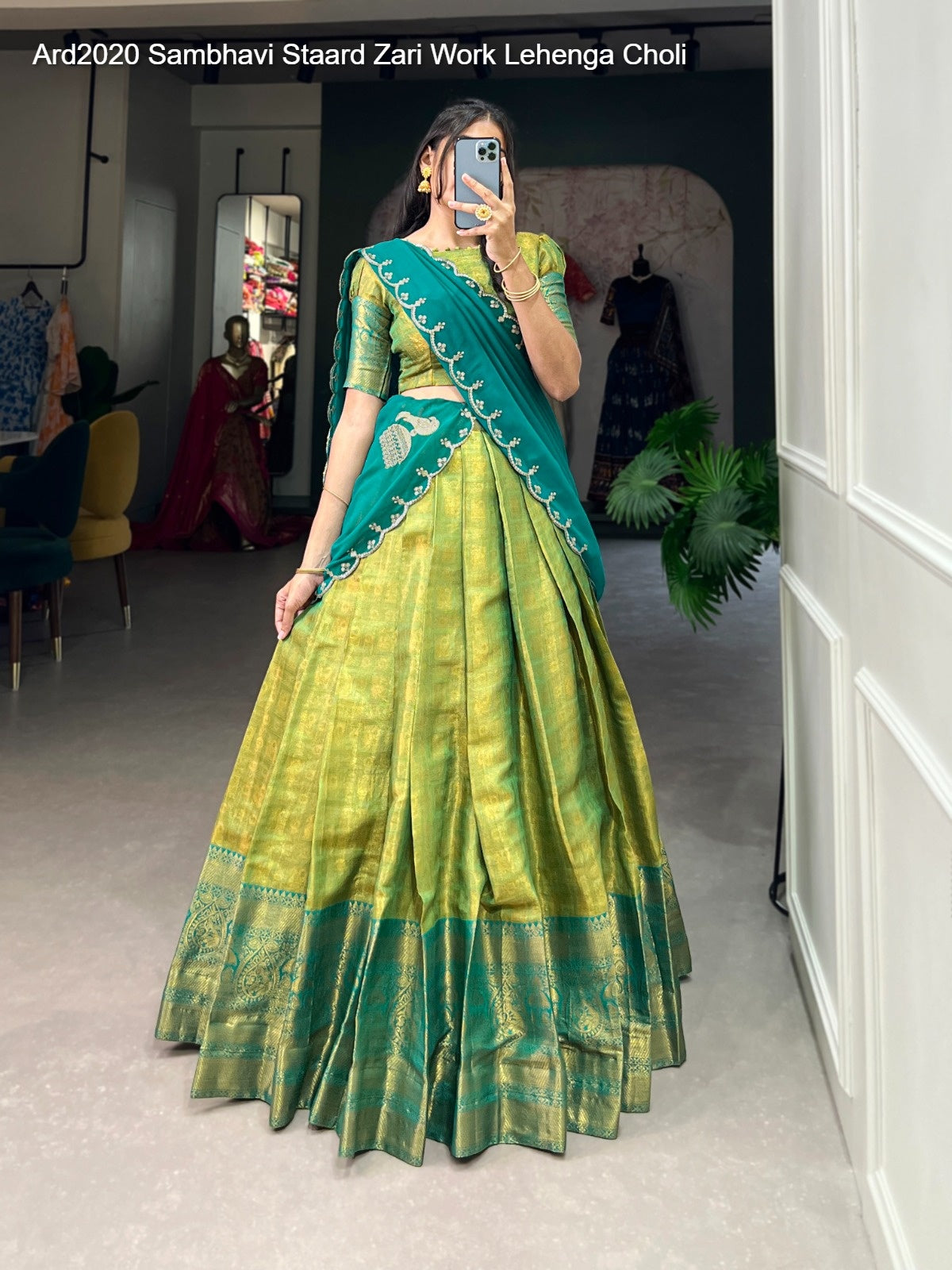 Ard2020 Sambhavi Staard Zari Work Lehenga Choli
