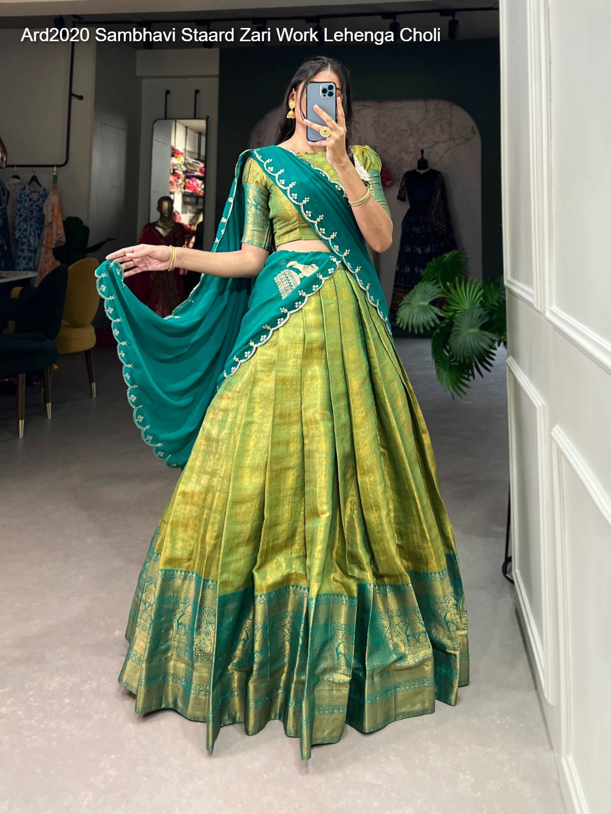 Ard2020 Sambhavi Staard Zari Work Lehenga Choli