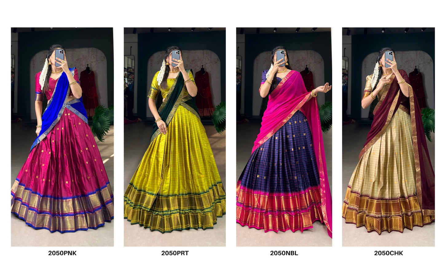Ard2050 Staard Cotton Silk Lehenga Choli