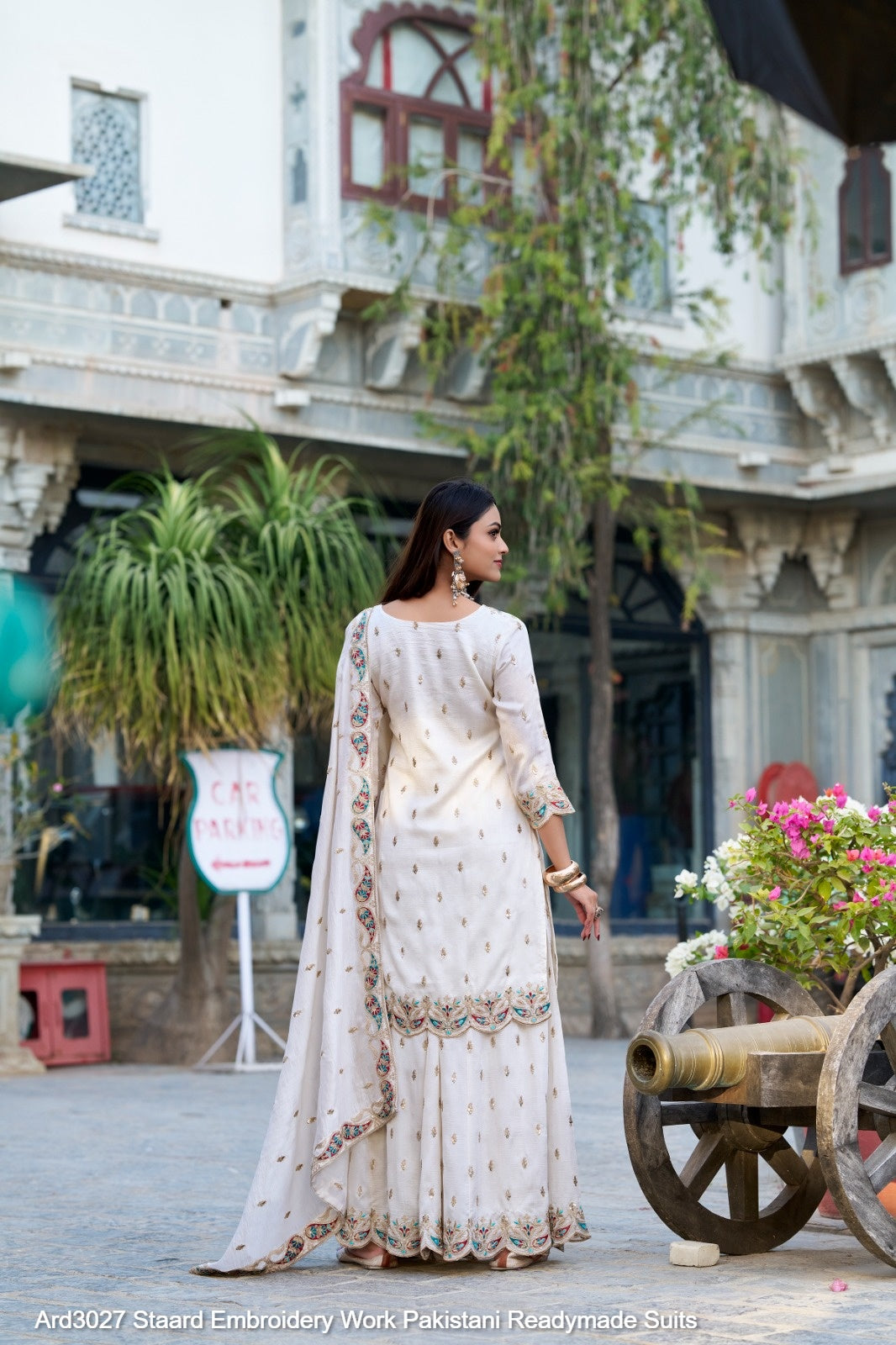 Ard3027 Staard Embroidery Work Pakistani Readymade Suits