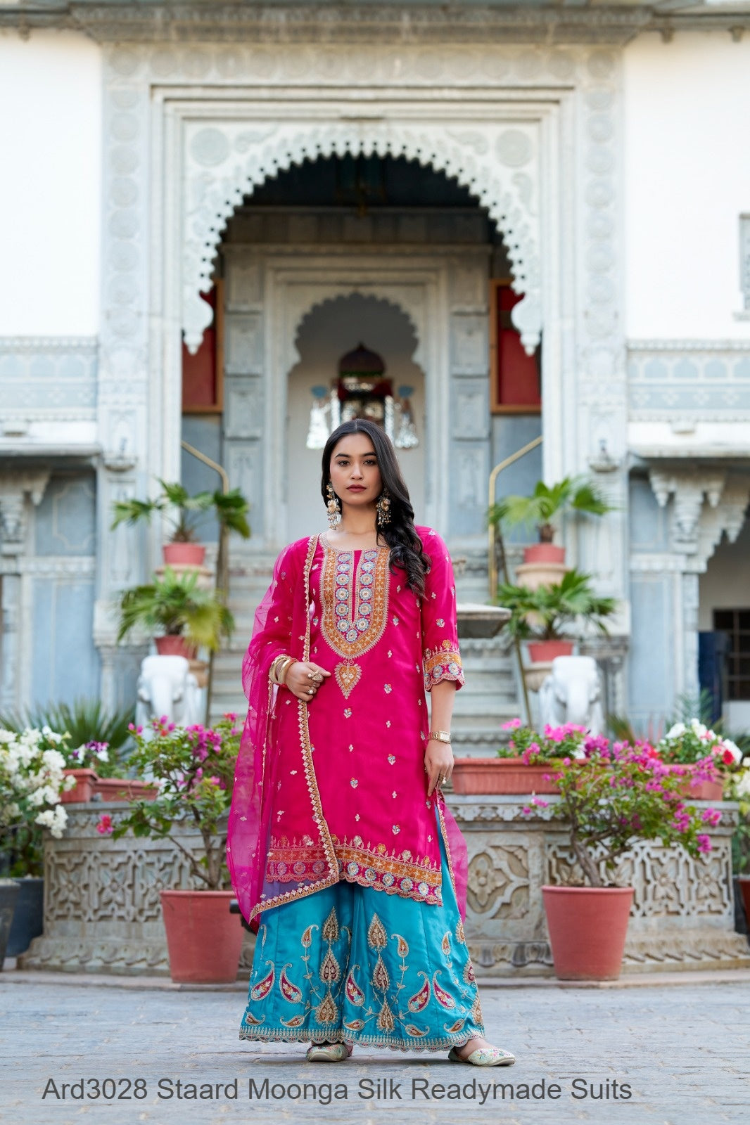 Ard3028 Staard Moonga Silk Readymade Suits