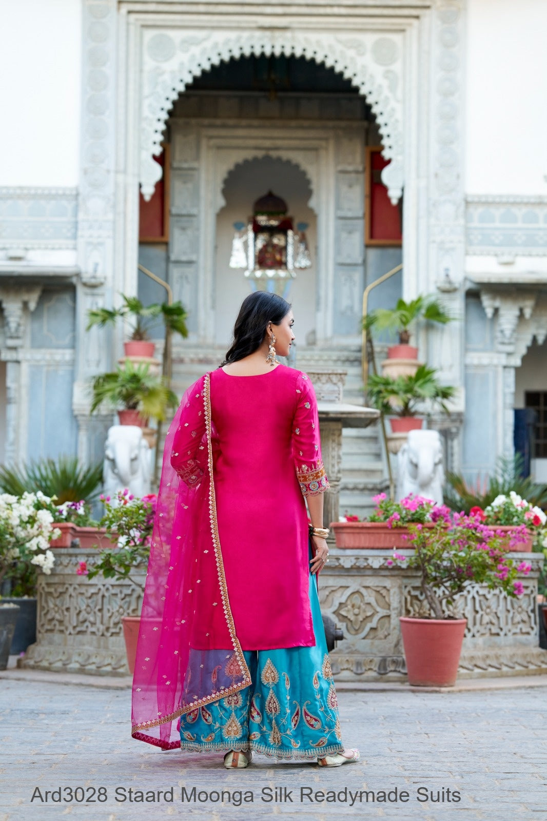 Ard3028 Staard Moonga Silk Readymade Suits