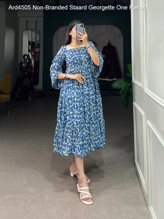 Ard4505 Non-Branded Staard Georgette One Piece
