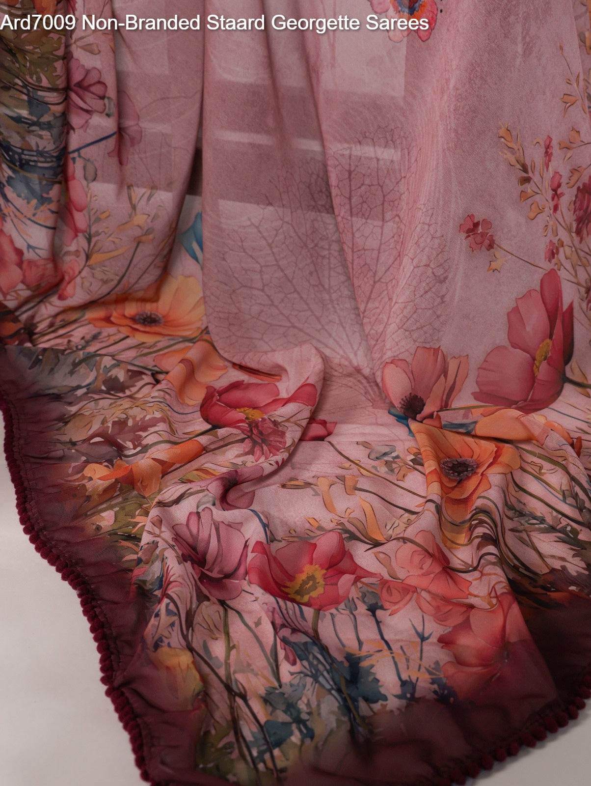 Ard7009 Non-Branded Staard Georgette Sarees