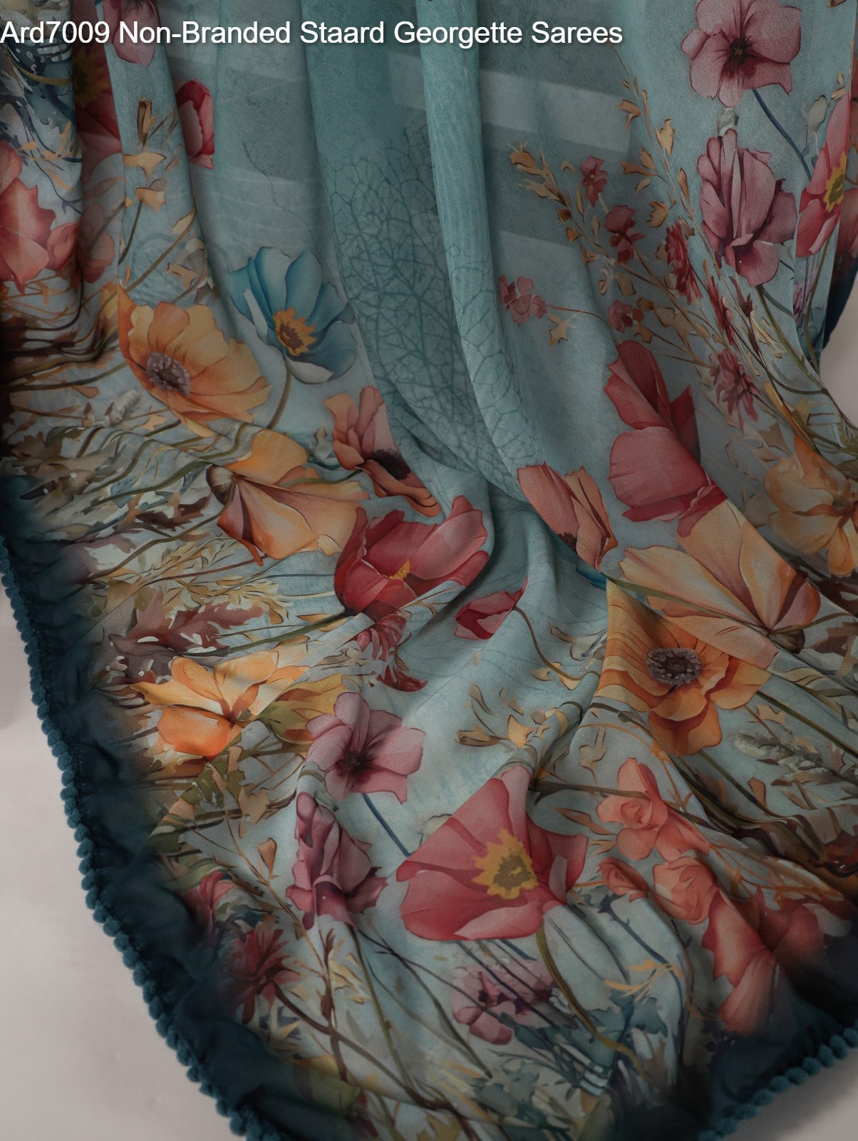 Ard7009 Non-Branded Staard Georgette Sarees