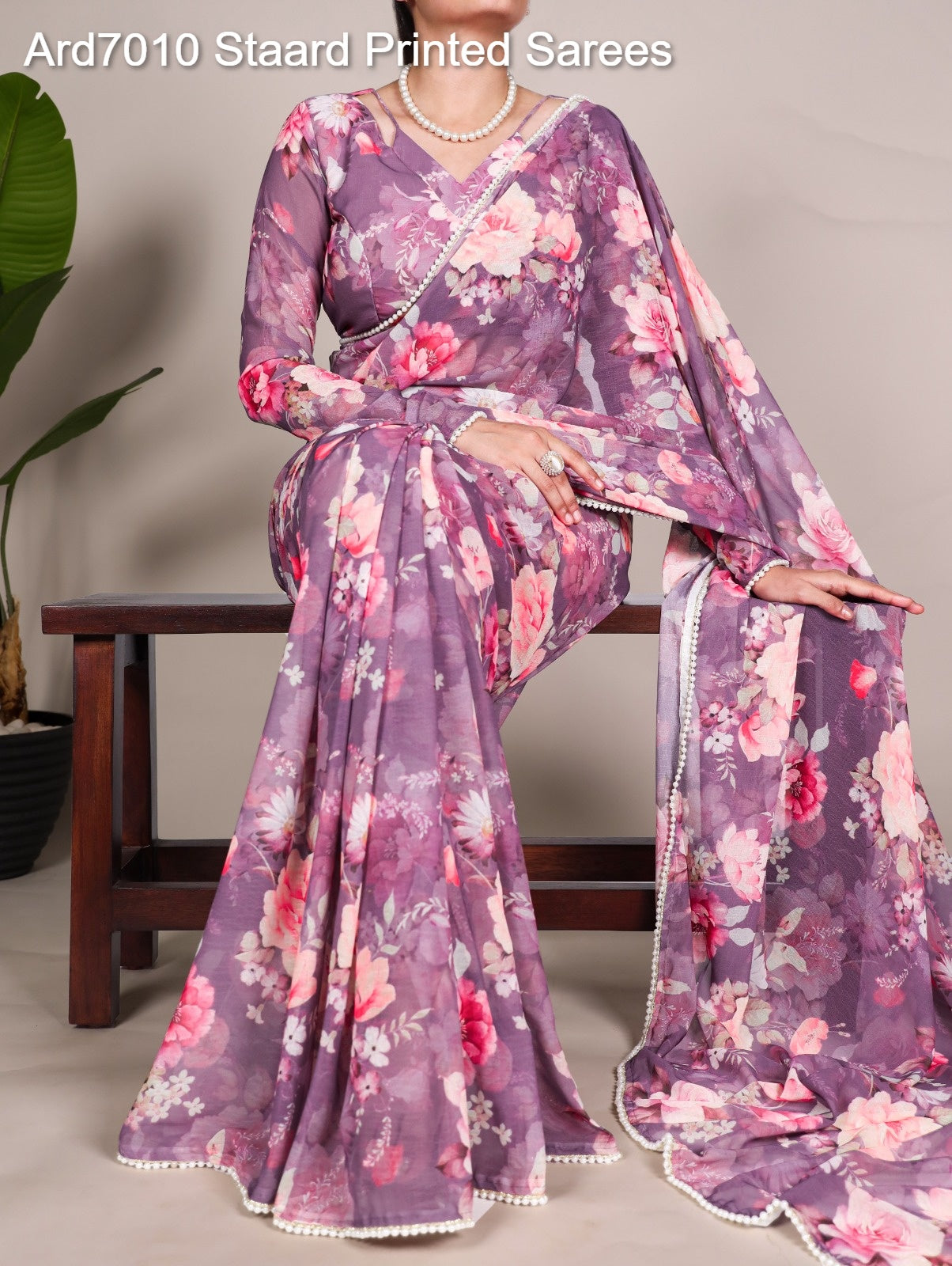 Ard7010 Staard Printed Sarees