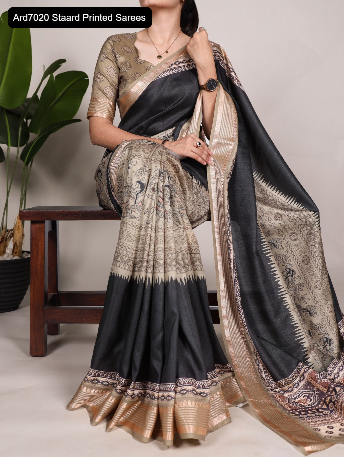 Ard7020 Staard Printed Sarees