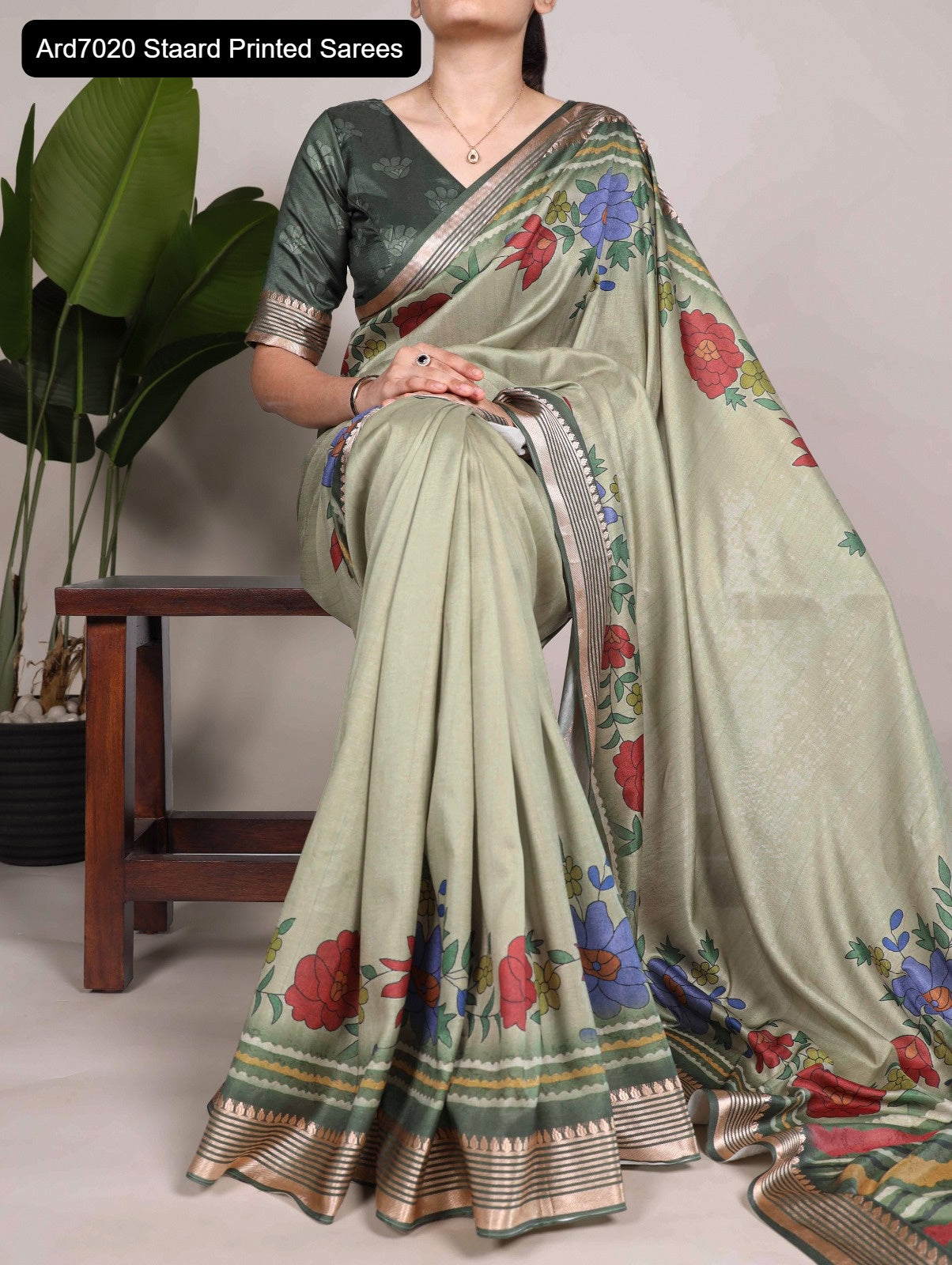 Ard7020 Staard Printed Sarees