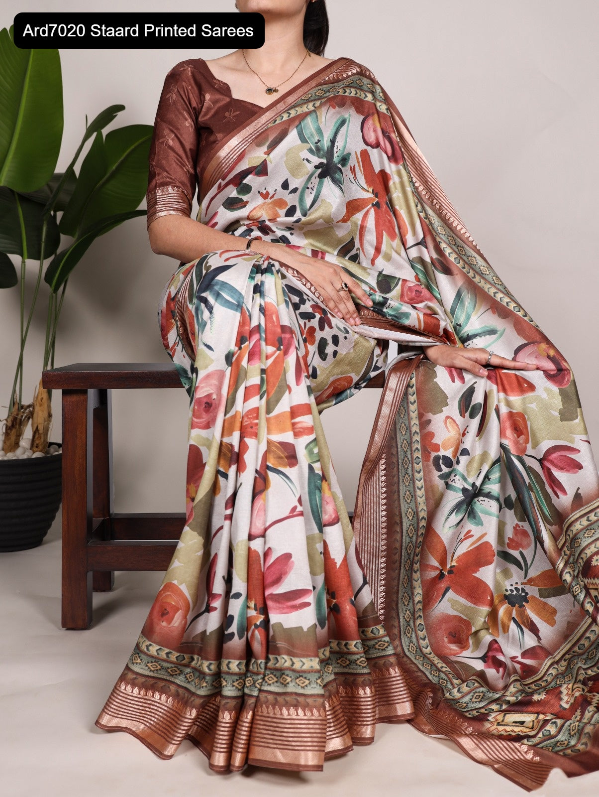 Ard7020 Staard Printed Sarees