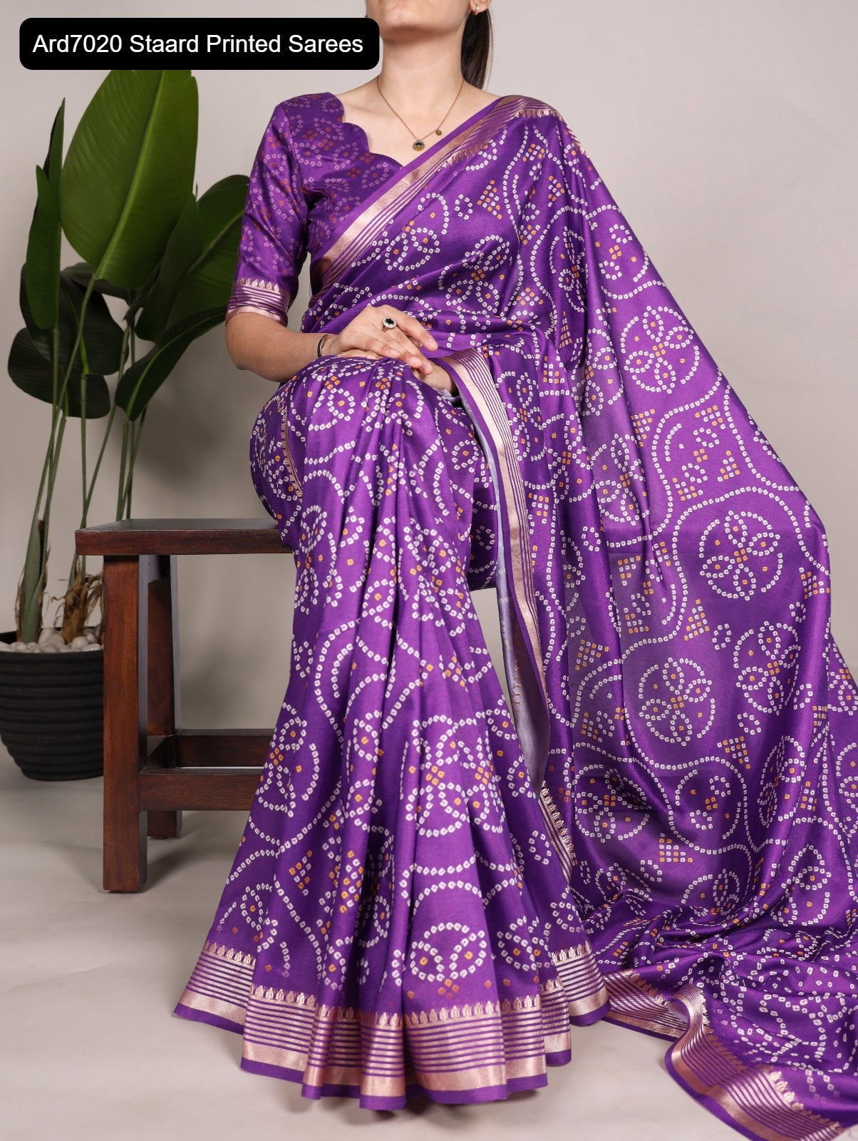 Ard7020 Staard Printed Sarees