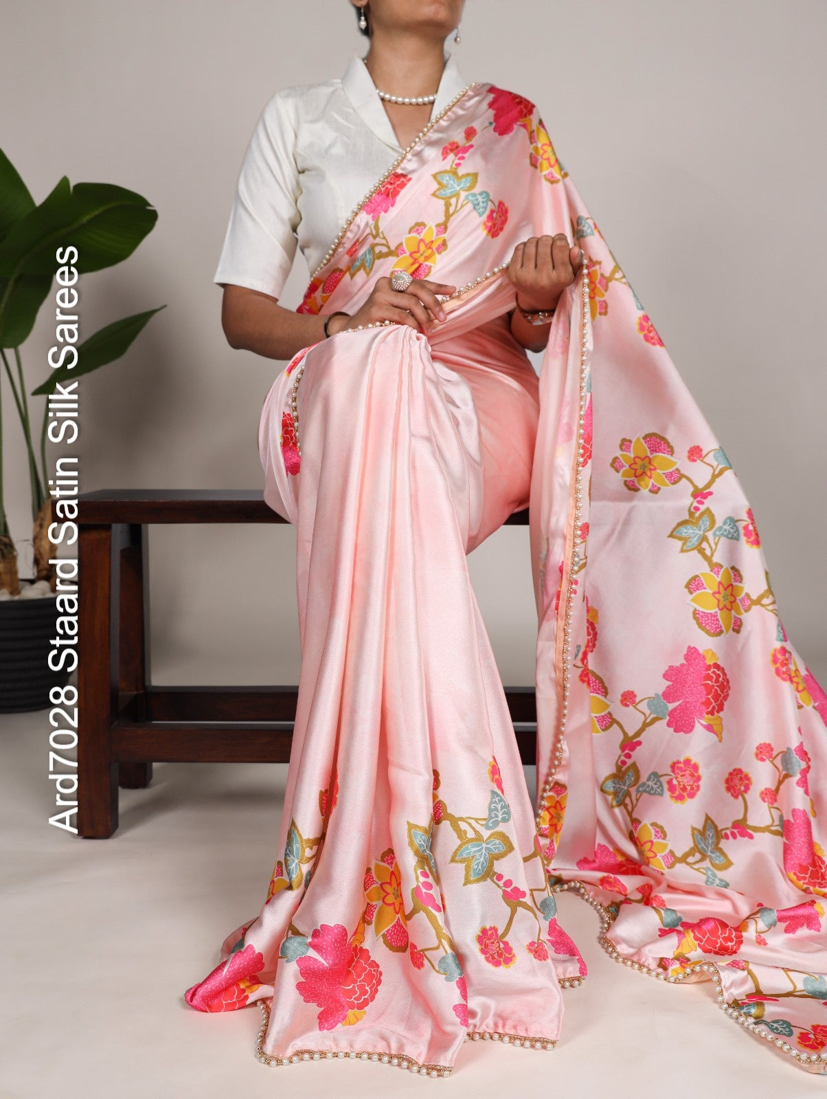 Ard7028 Staard Satin Silk Sarees