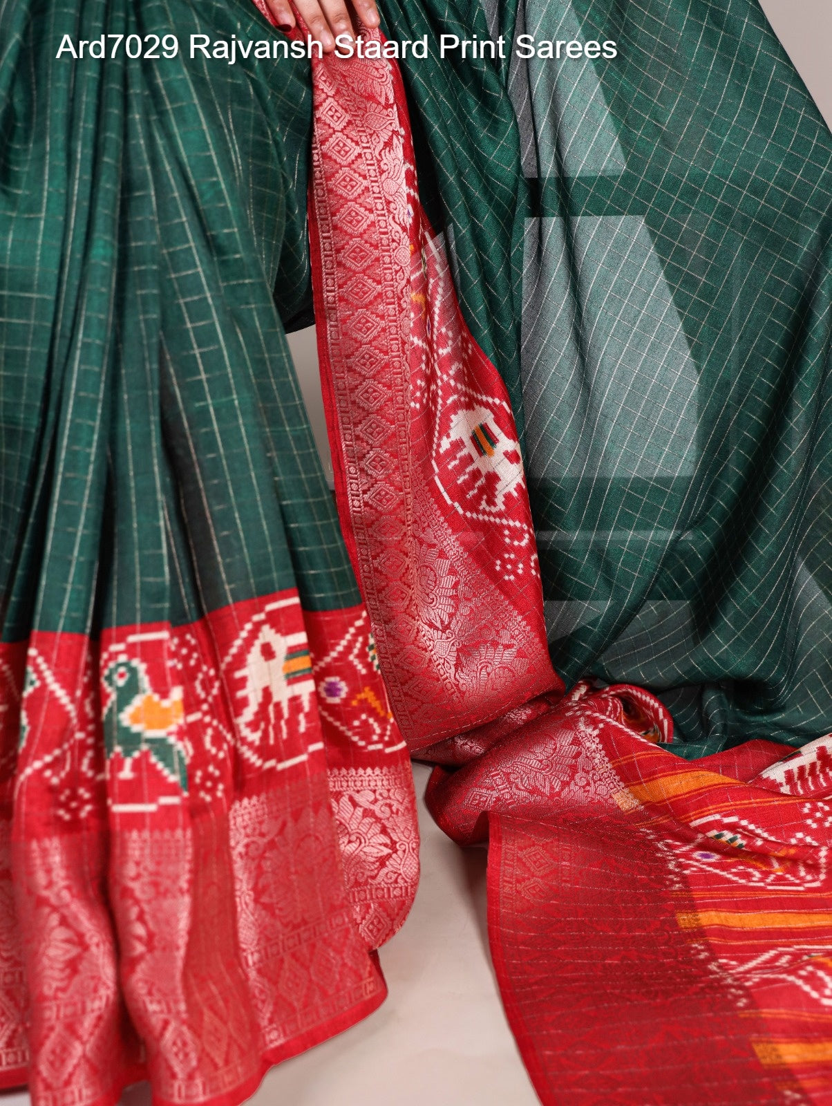 Ard7029 Rajvansh Staard Print Sarees