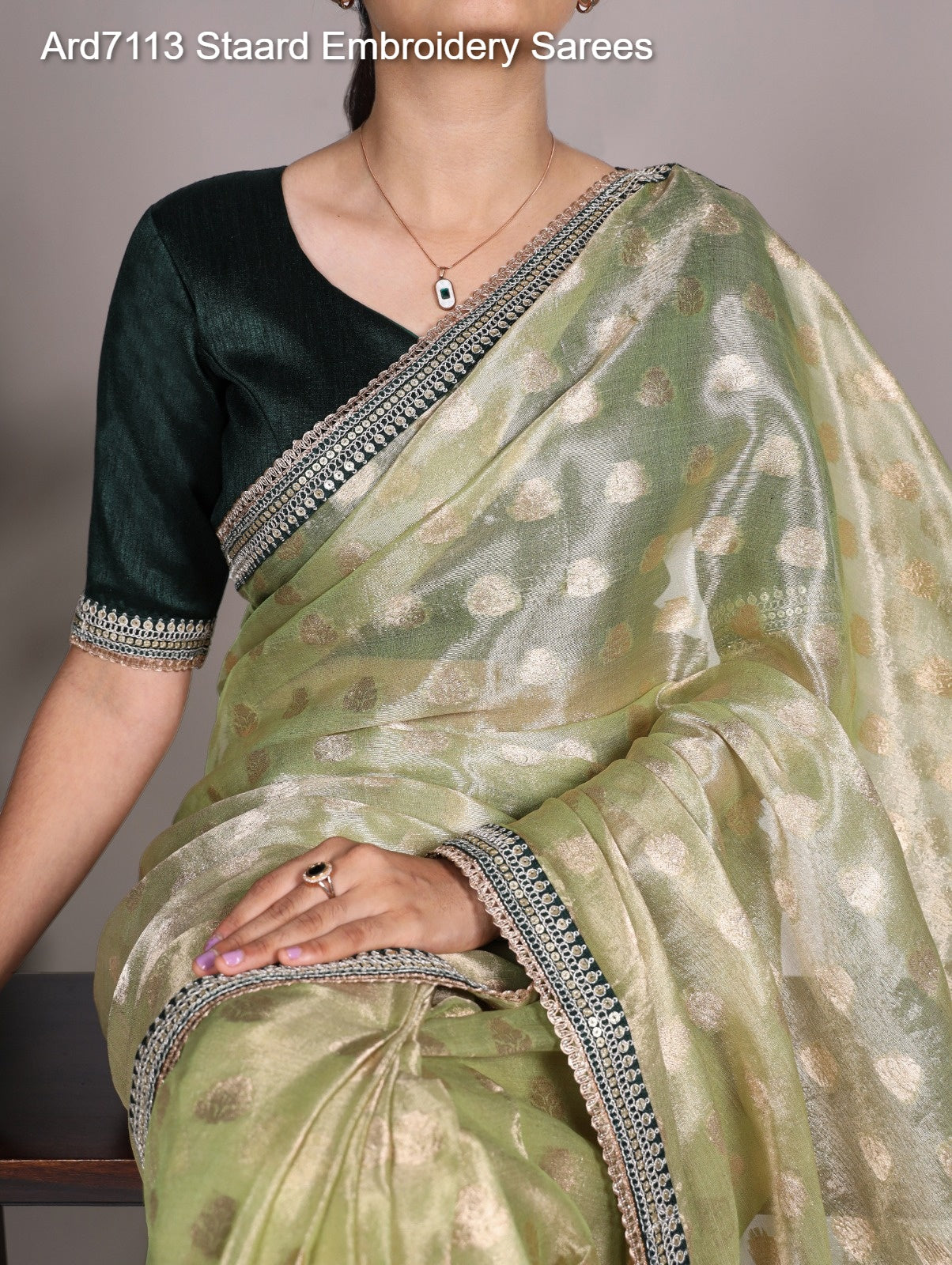 Ard7113 Staard Embroidery Sarees