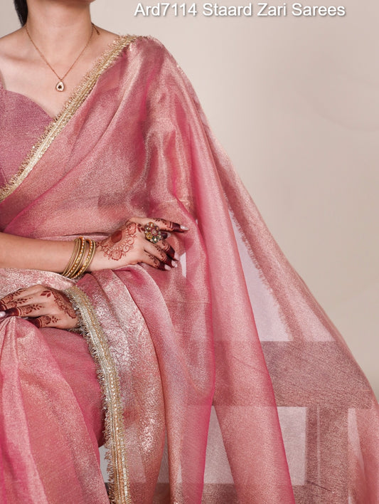 Ard7114 Staard Zari Sarees