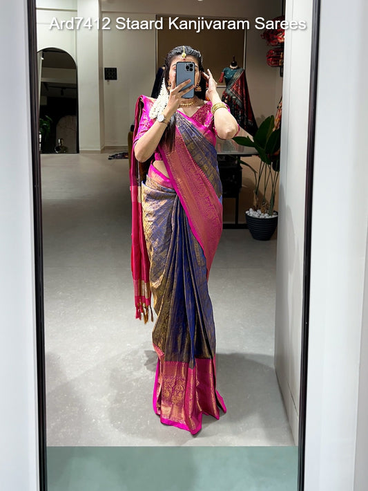 Ard7412 Staard Kanjivaram Sarees