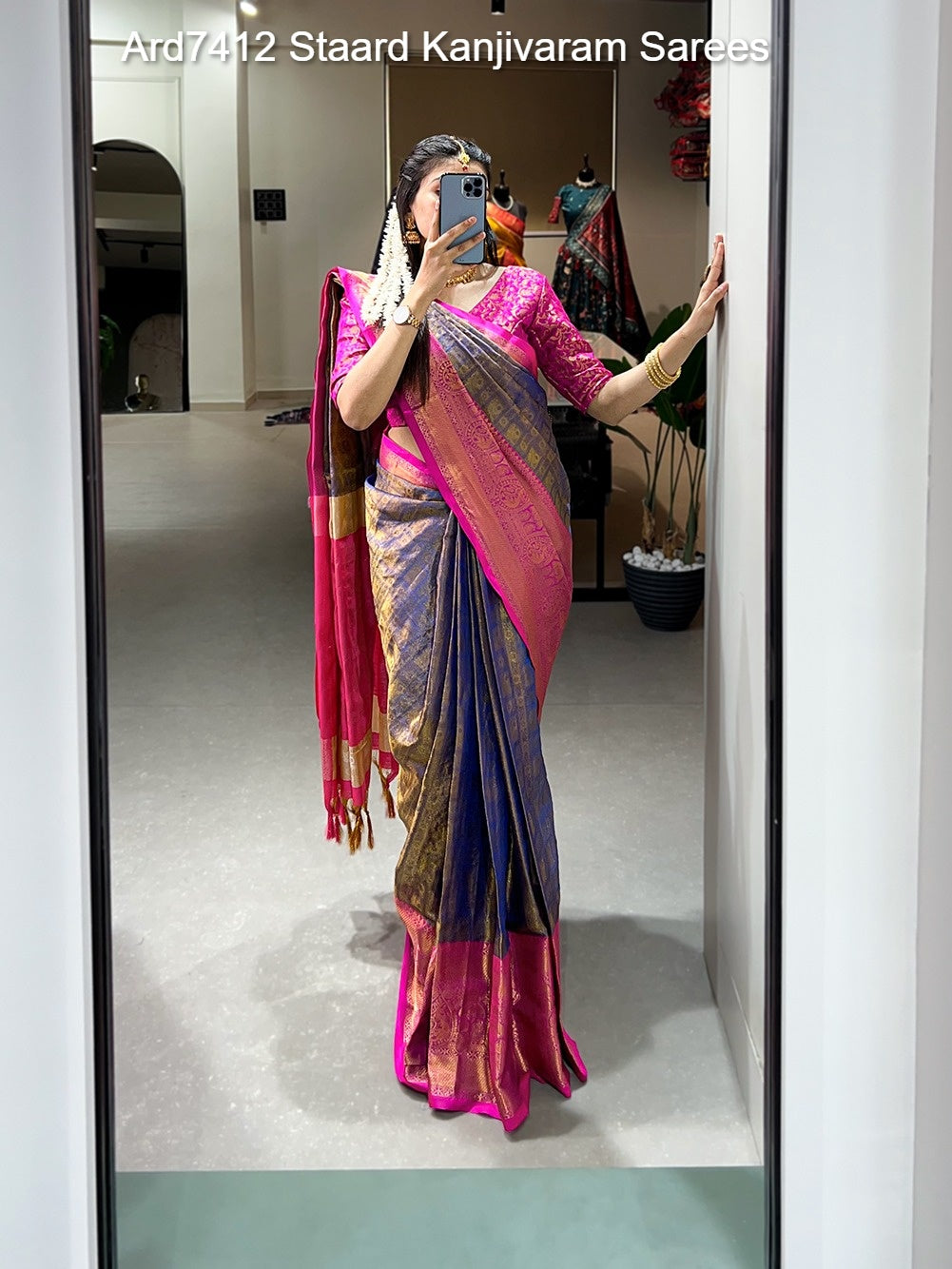Ard7412 Staard Kanjivaram Sarees