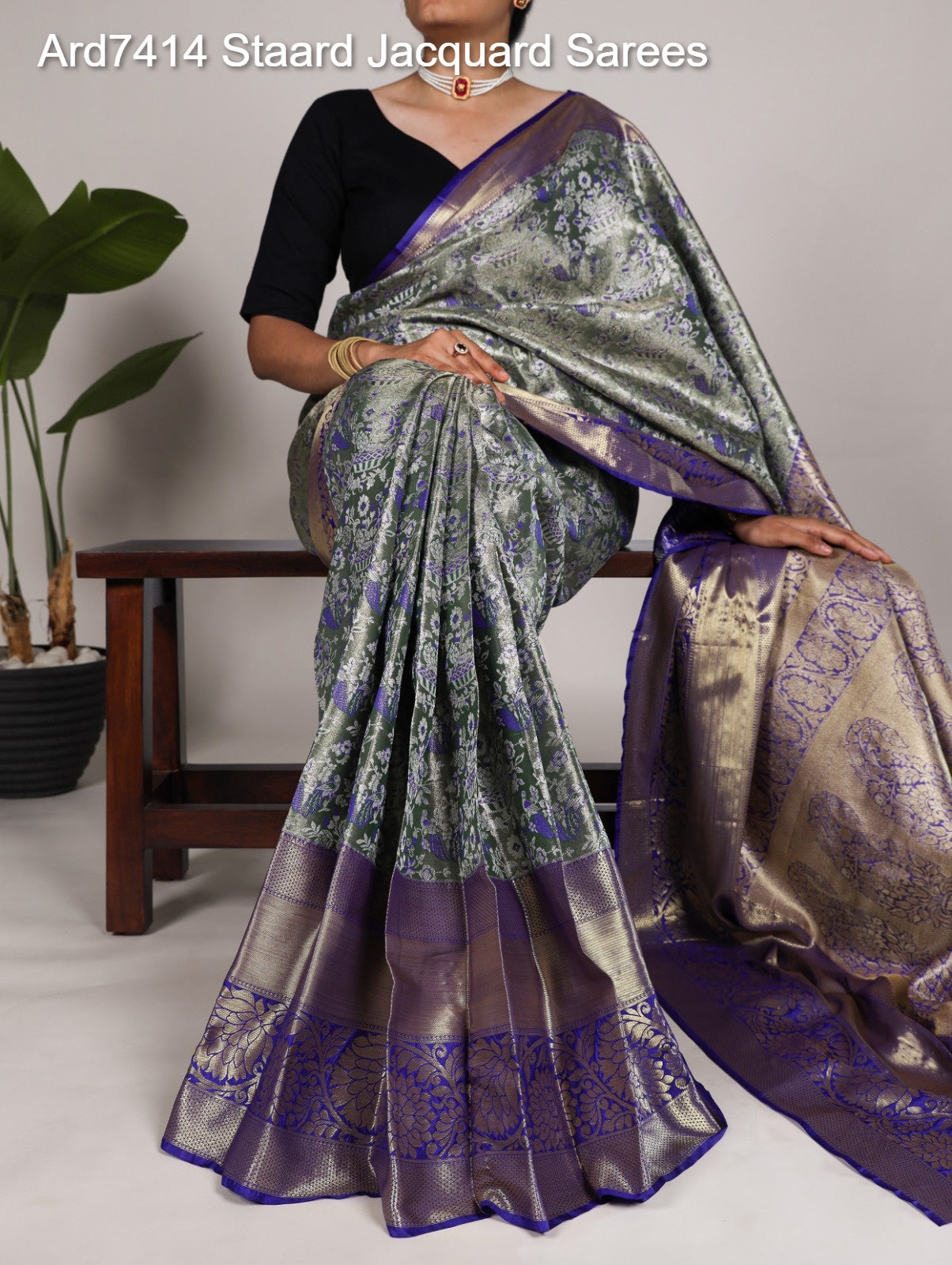 Ard7414 Staard Jacquard Sarees