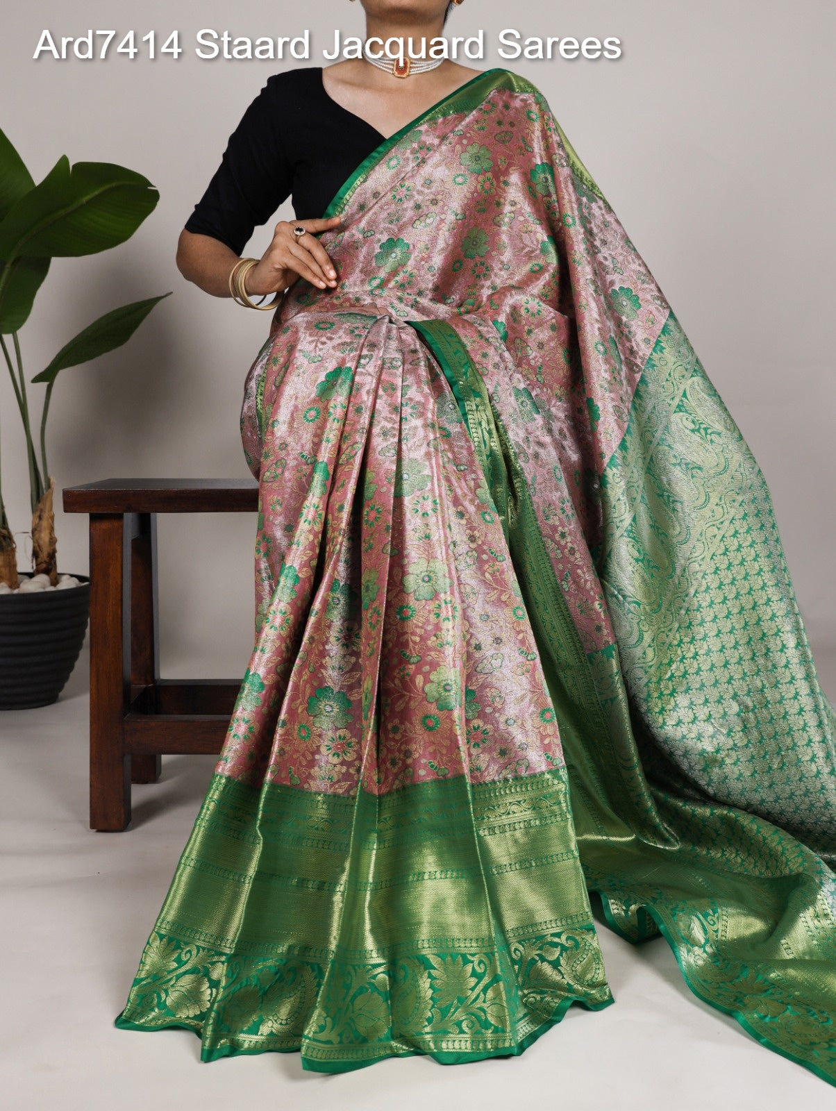 Ard7414 Staard Jacquard Sarees