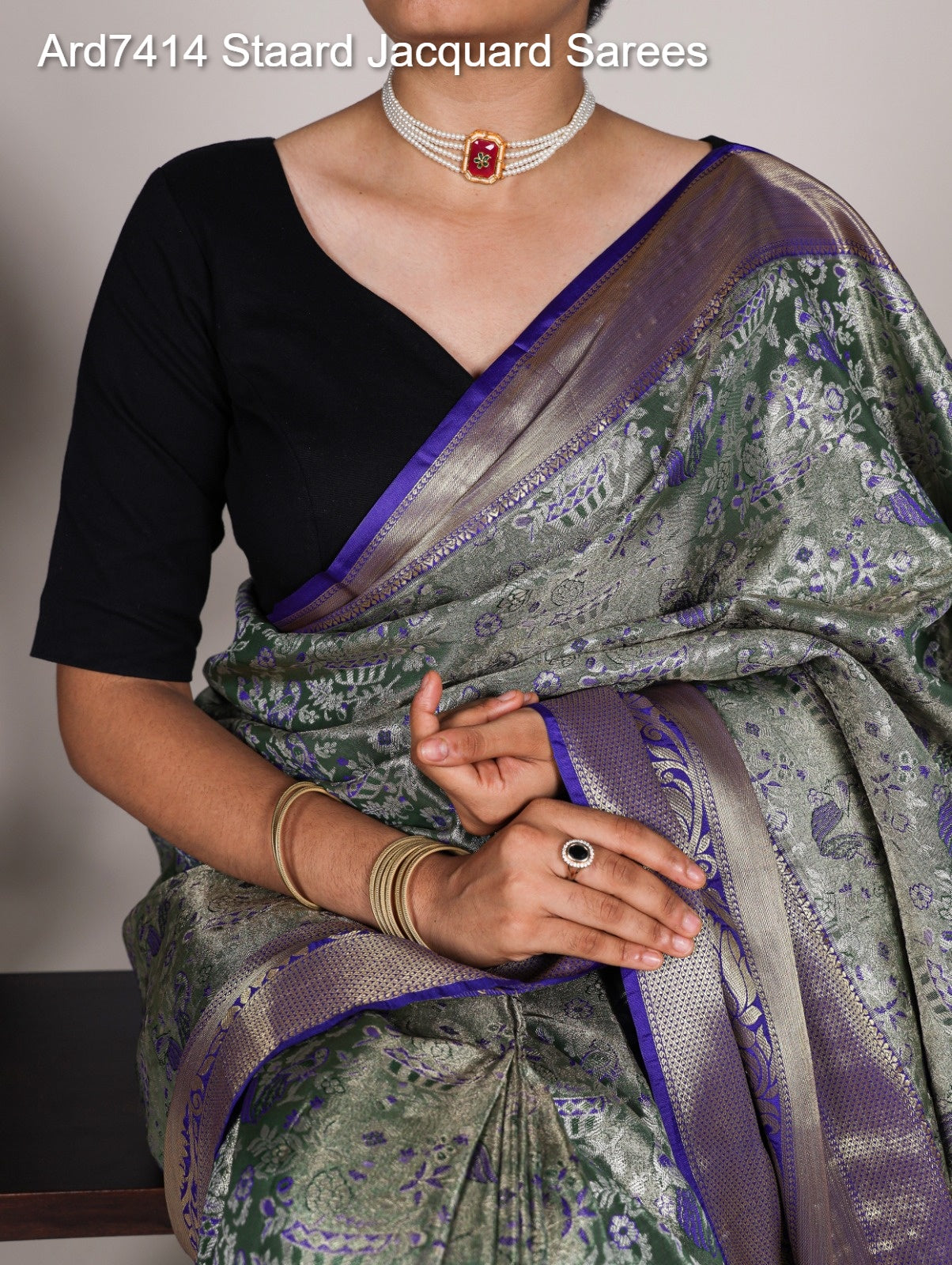 Ard7414 Staard Jacquard Sarees