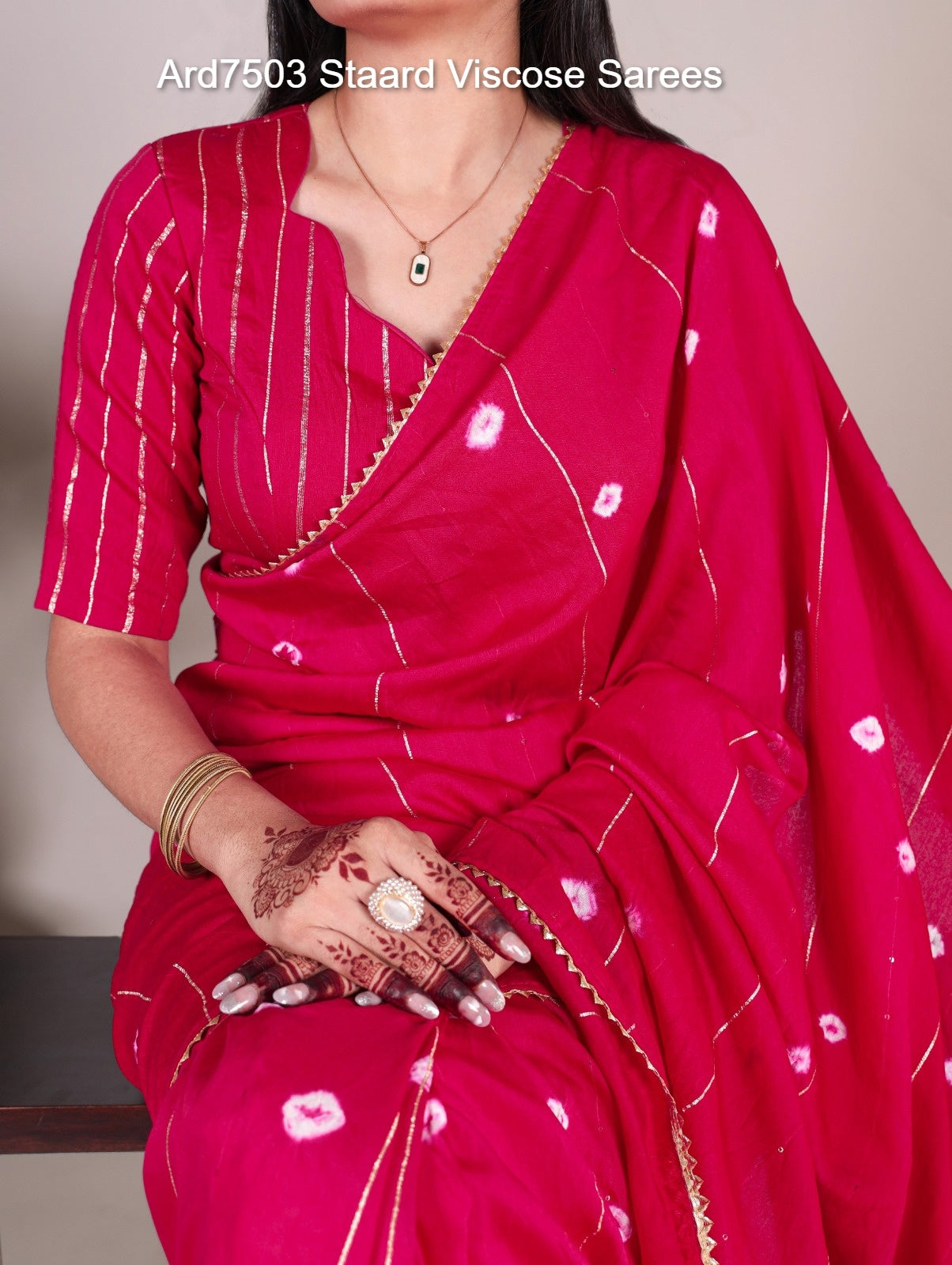 Ard7503 Staard Viscose Sarees