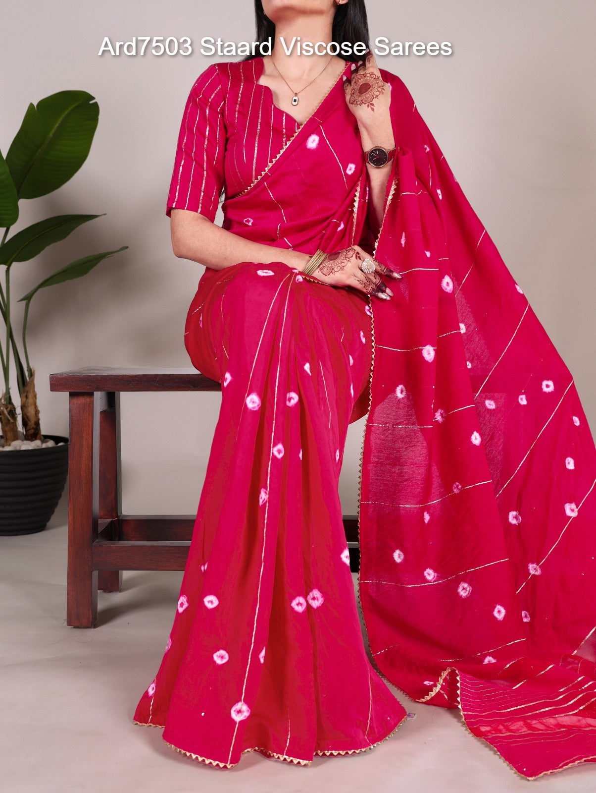 Ard7503 Staard Viscose Sarees