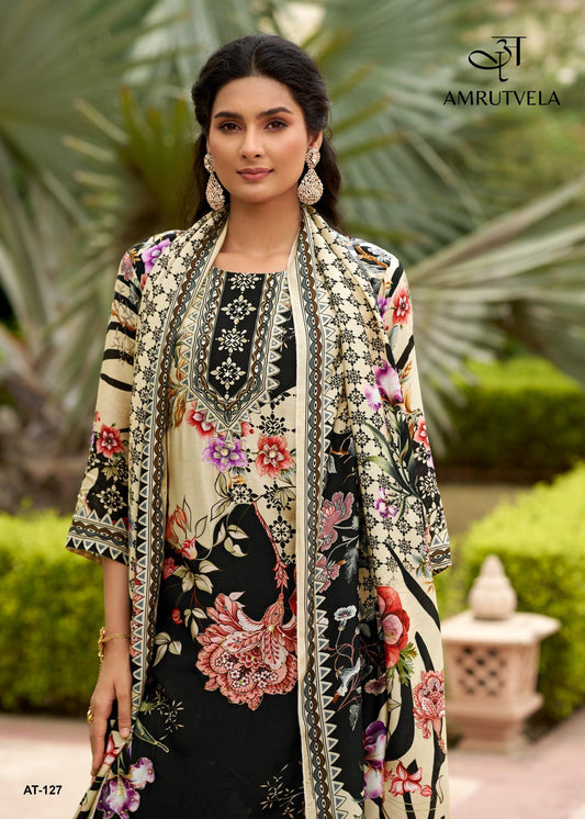 At-127-A Amrutvela Pure Viscose Pakistani Salwar Suits