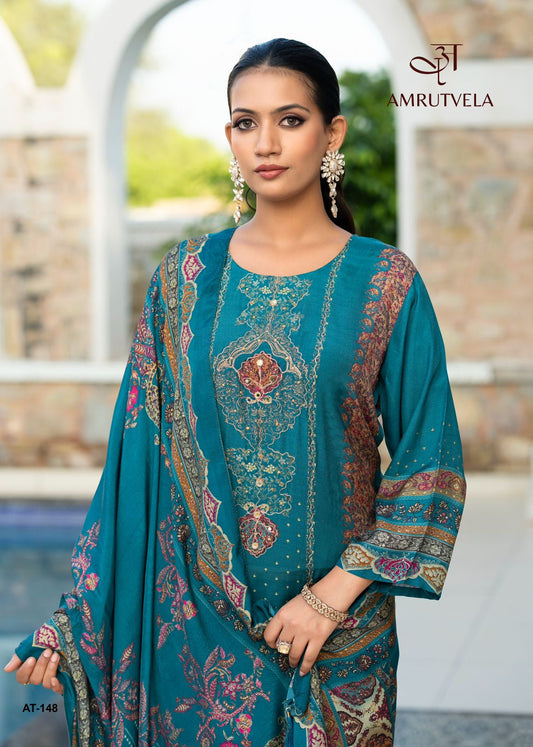 At-148 A Amrutvela Printed Pakistani Salwar Suits
