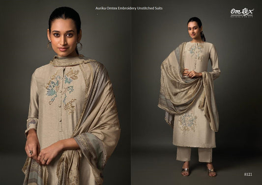 Aurika Omtex Embroidery Unstitched Suits
