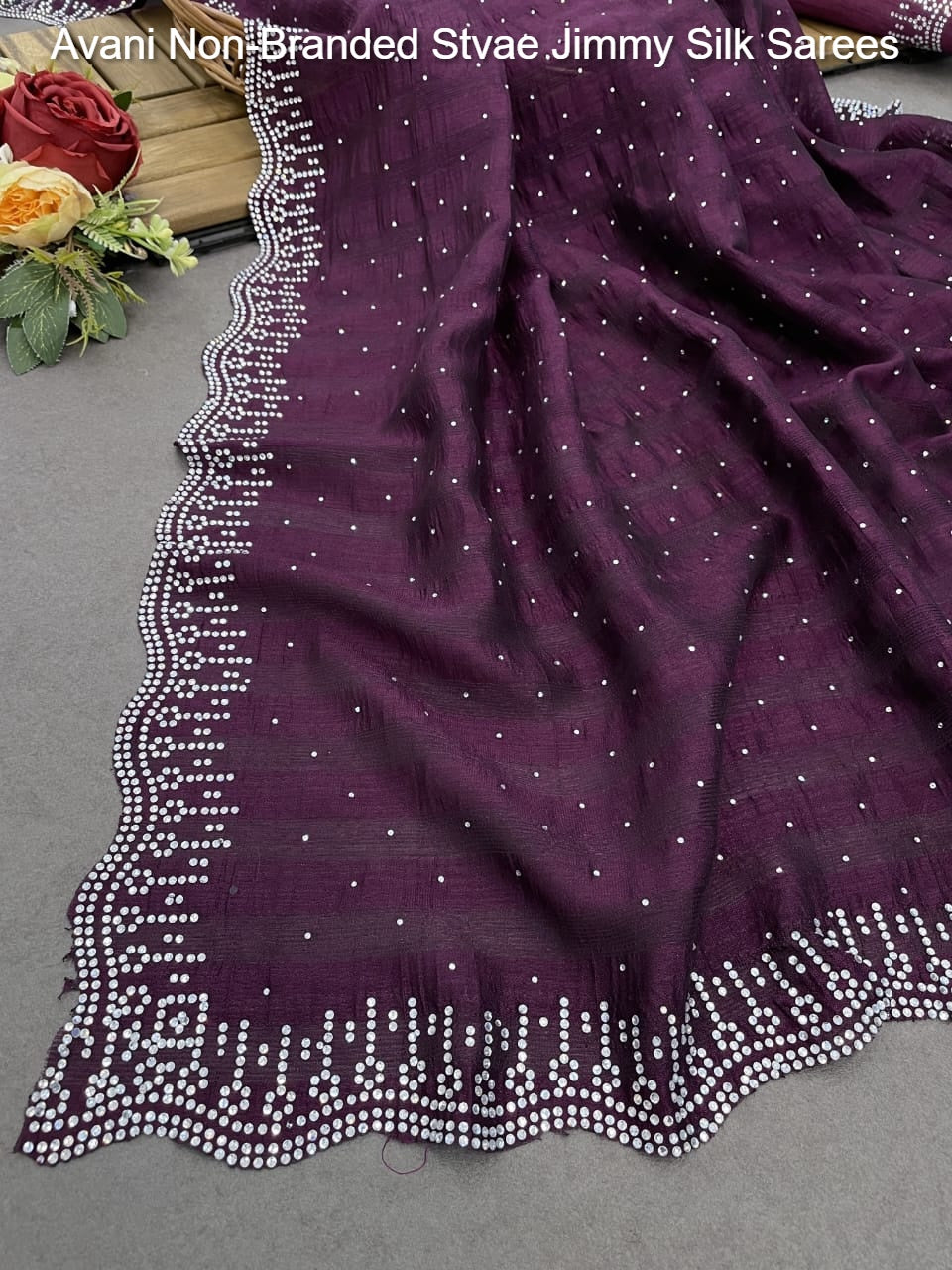Avani Non-Branded Stvae Jimmy Silk Sarees