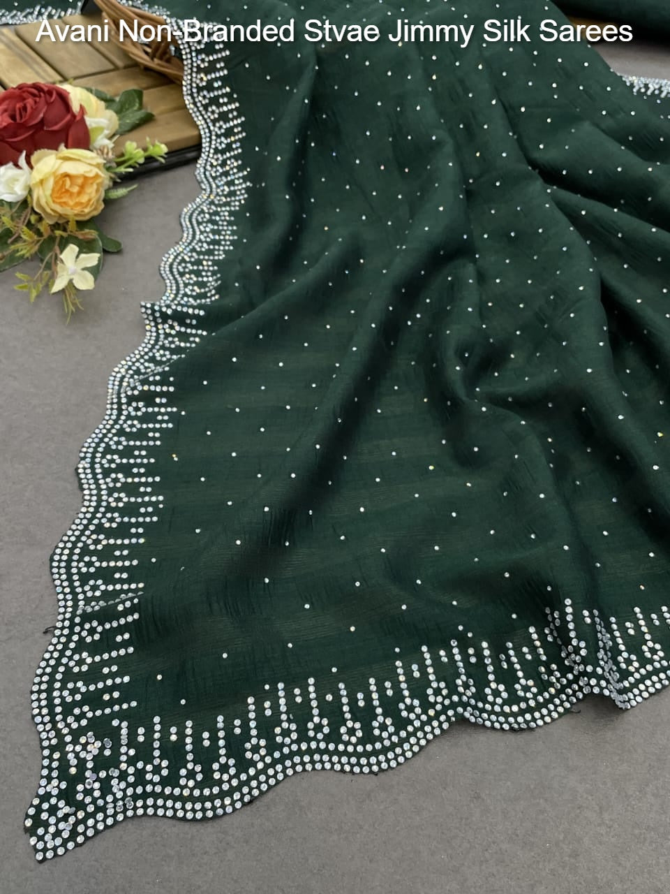Avani Non-Branded Stvae Jimmy Silk Sarees