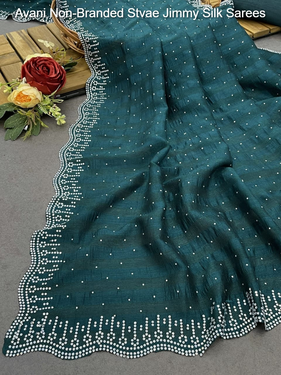 Avani Non-Branded Stvae Jimmy Silk Sarees