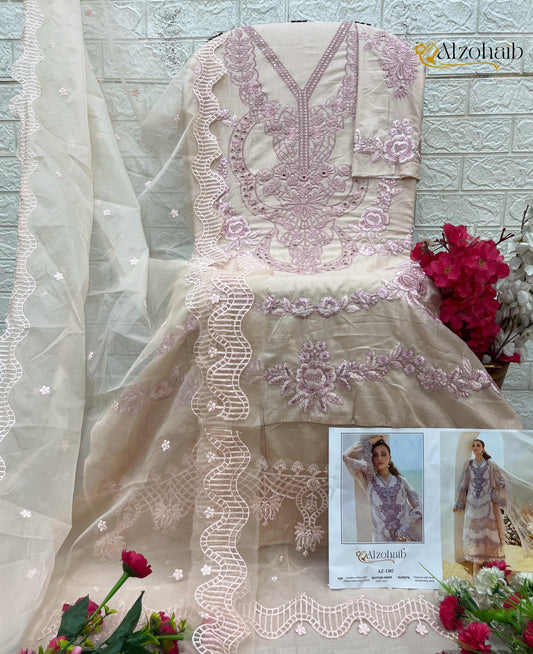 Az-1307 Aarzoo Vol-1 Al Zohaib Embroidery Pakistani Salwar Suits