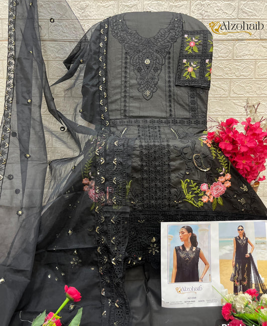 Az-1310 Aarzoo Vol-1 Al Zohaib Embroidery Pakistani Salwar Suits