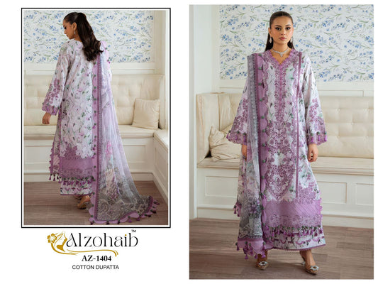 Az-1404 Riwayat Vol 2 Al Zohaib Pure Cotton Pakistani Salwar Suits