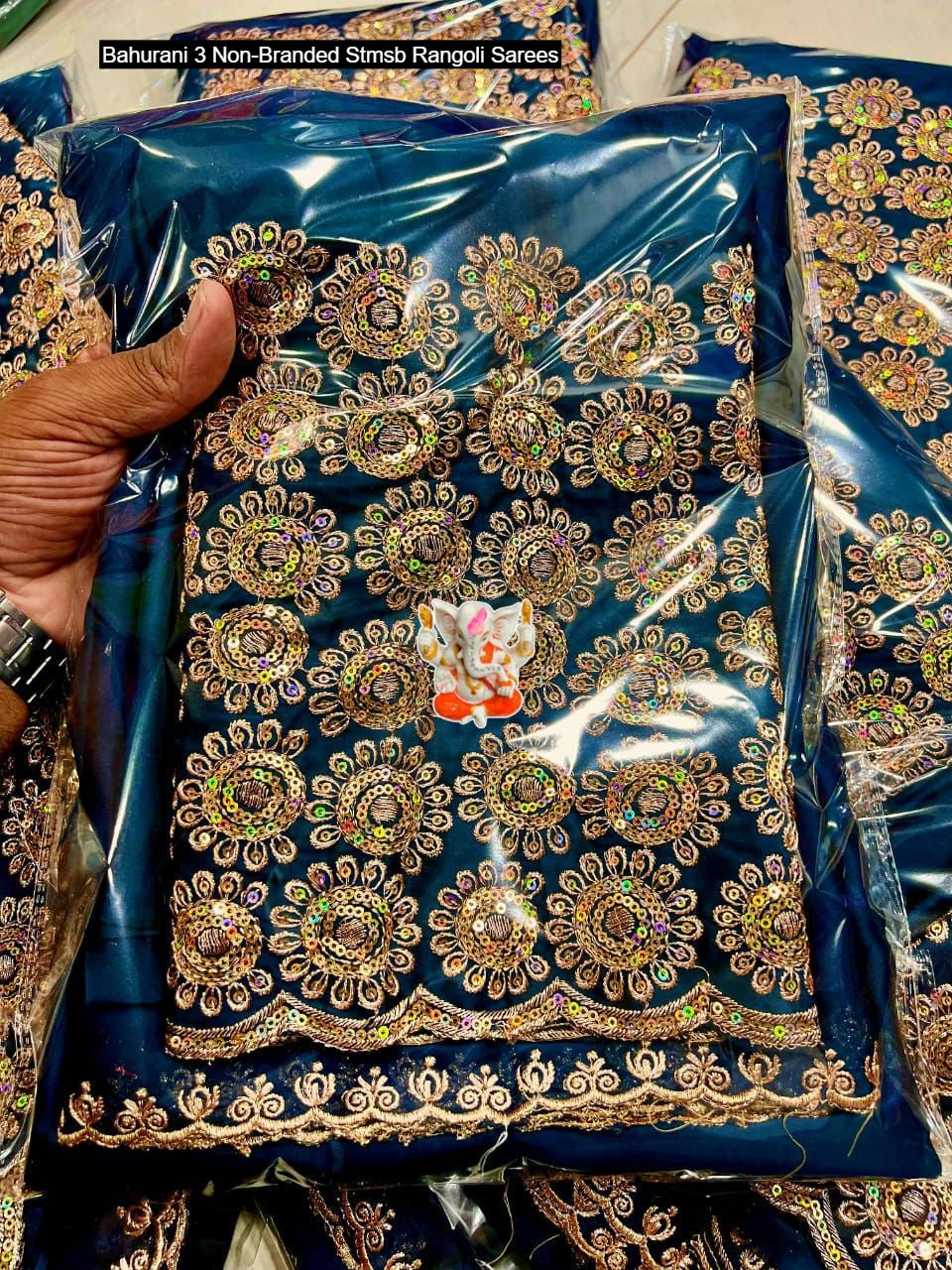 Bahurani 3 Non-Branded Stmsb Rangoli Sarees