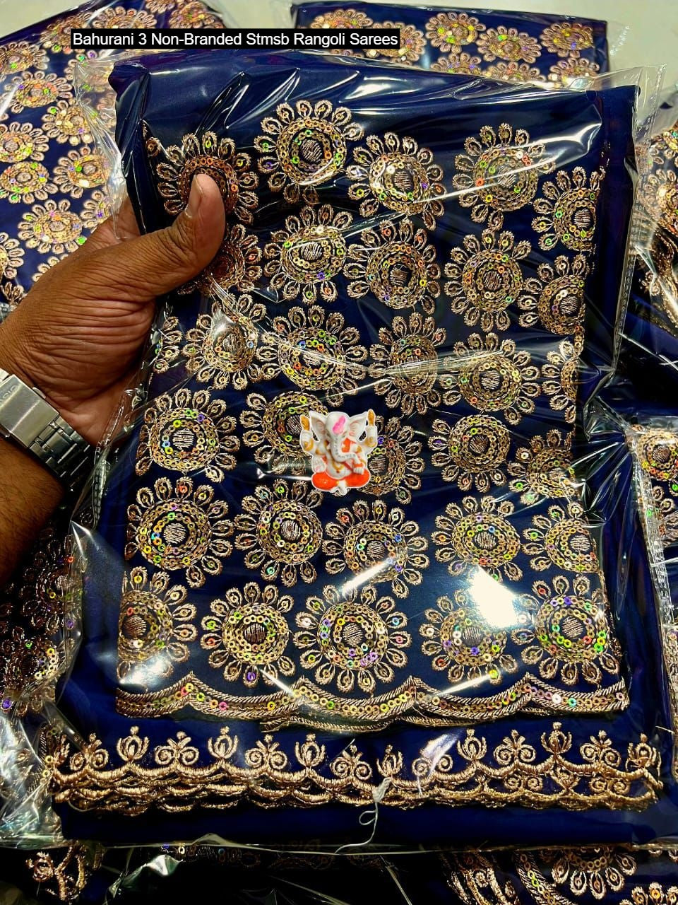 Bahurani 3 Non-Branded Stmsb Rangoli Sarees