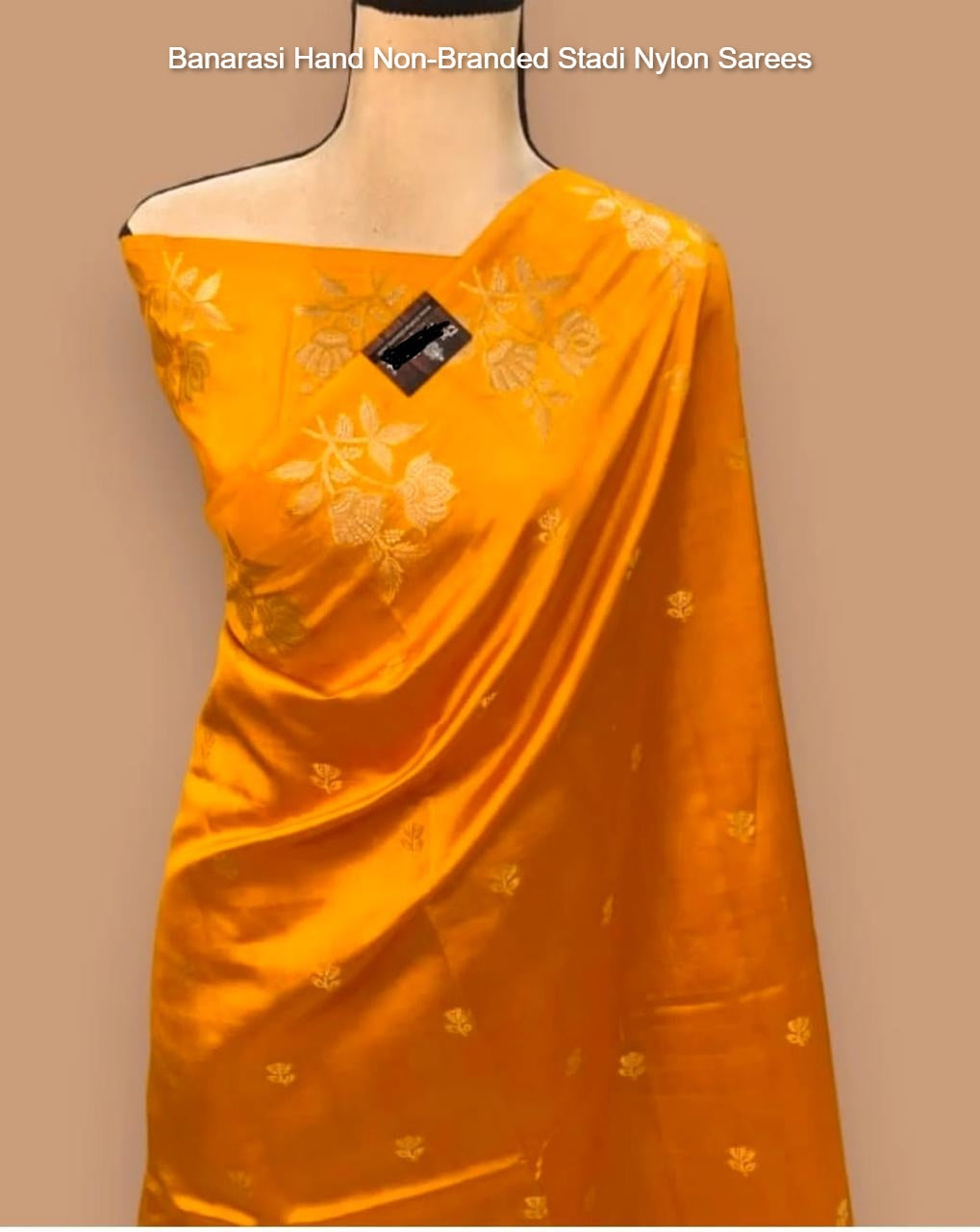 Banarasi Hand Non-Branded Stadi Nylon Sarees
