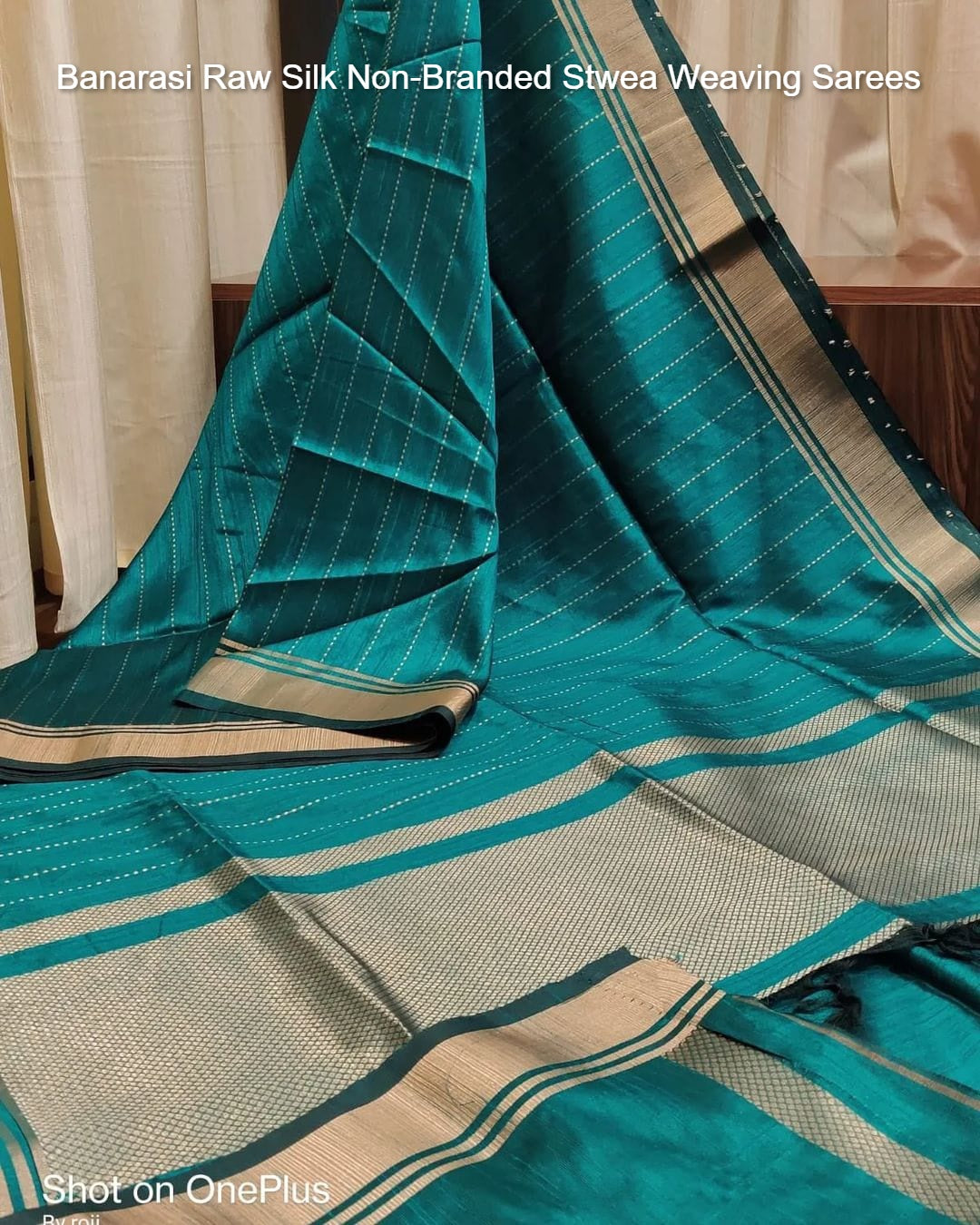 Banarasi Raw Silk Non-Branded Stwea Weaving Sarees