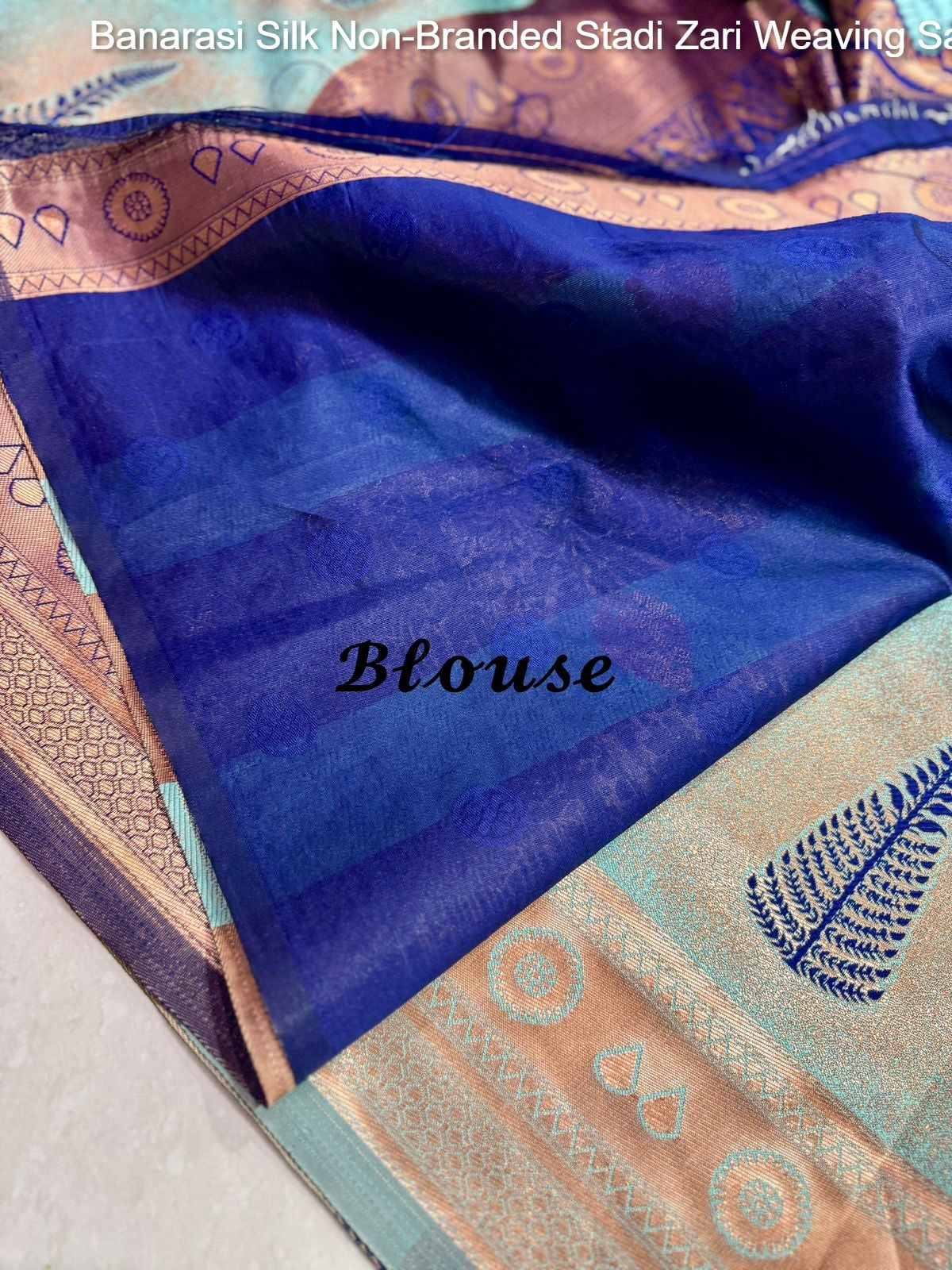 Banarasi Silk Non-Branded Stadi Zari Weaving Sarees