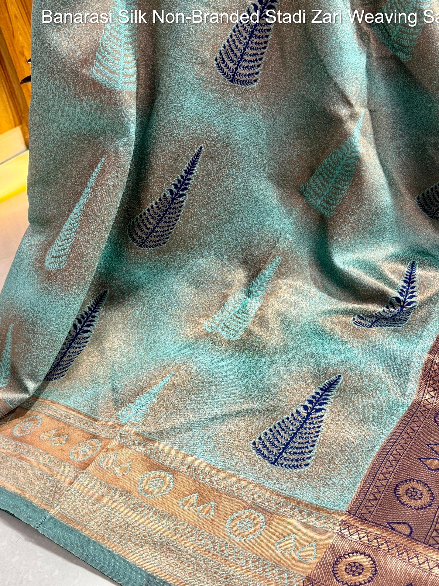 Banarasi Silk Non-Branded Stadi Zari Weaving Sarees