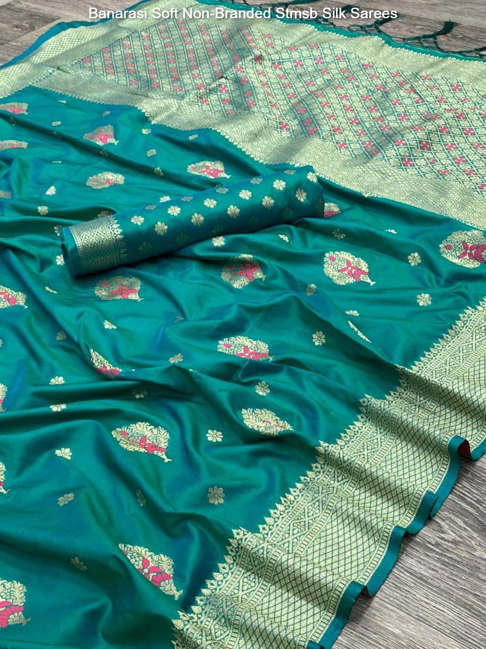 Banarasi Soft Non-Branded Stmsb Silk Sarees