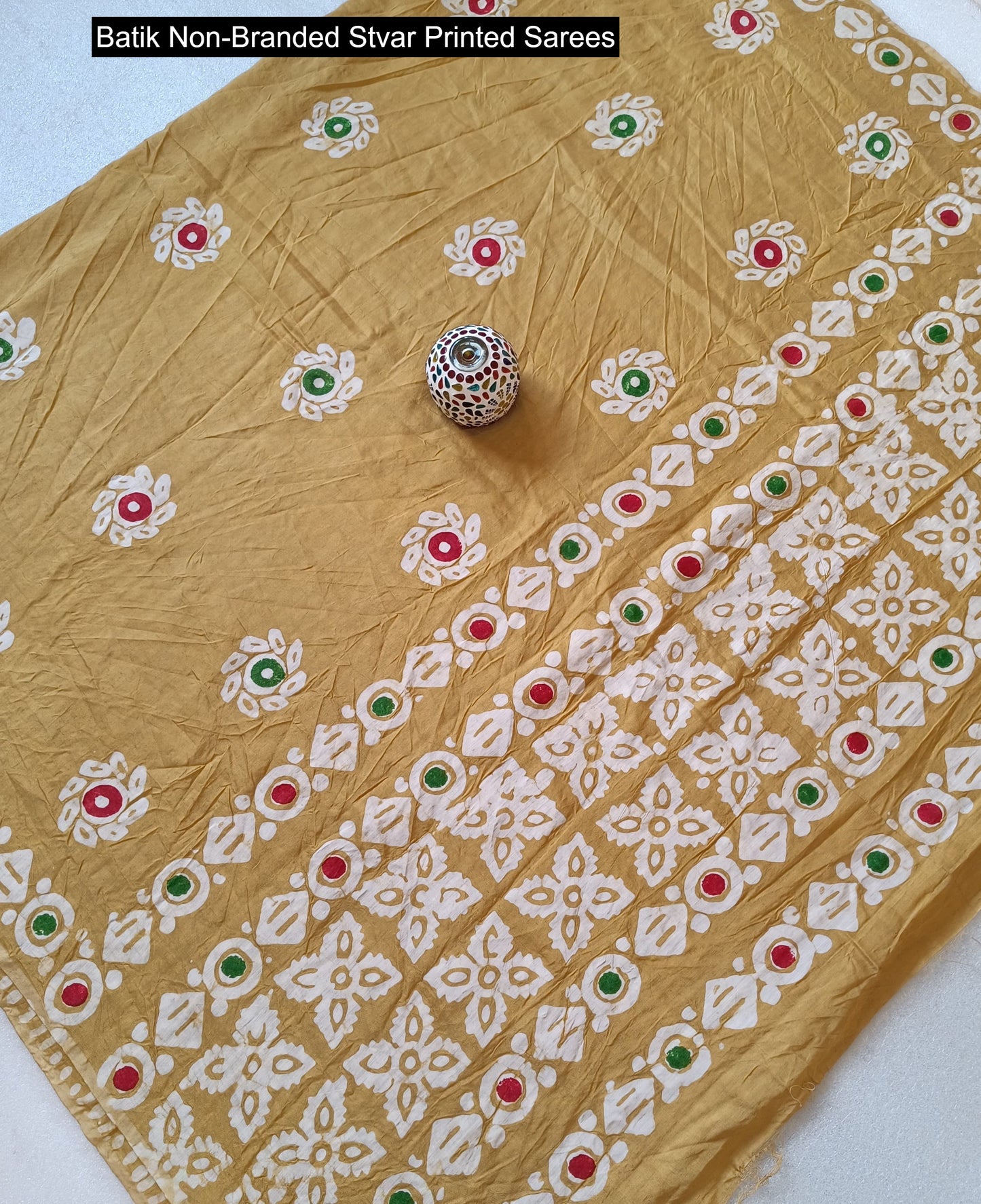 Batik Non-Branded Stvar Printed Sarees