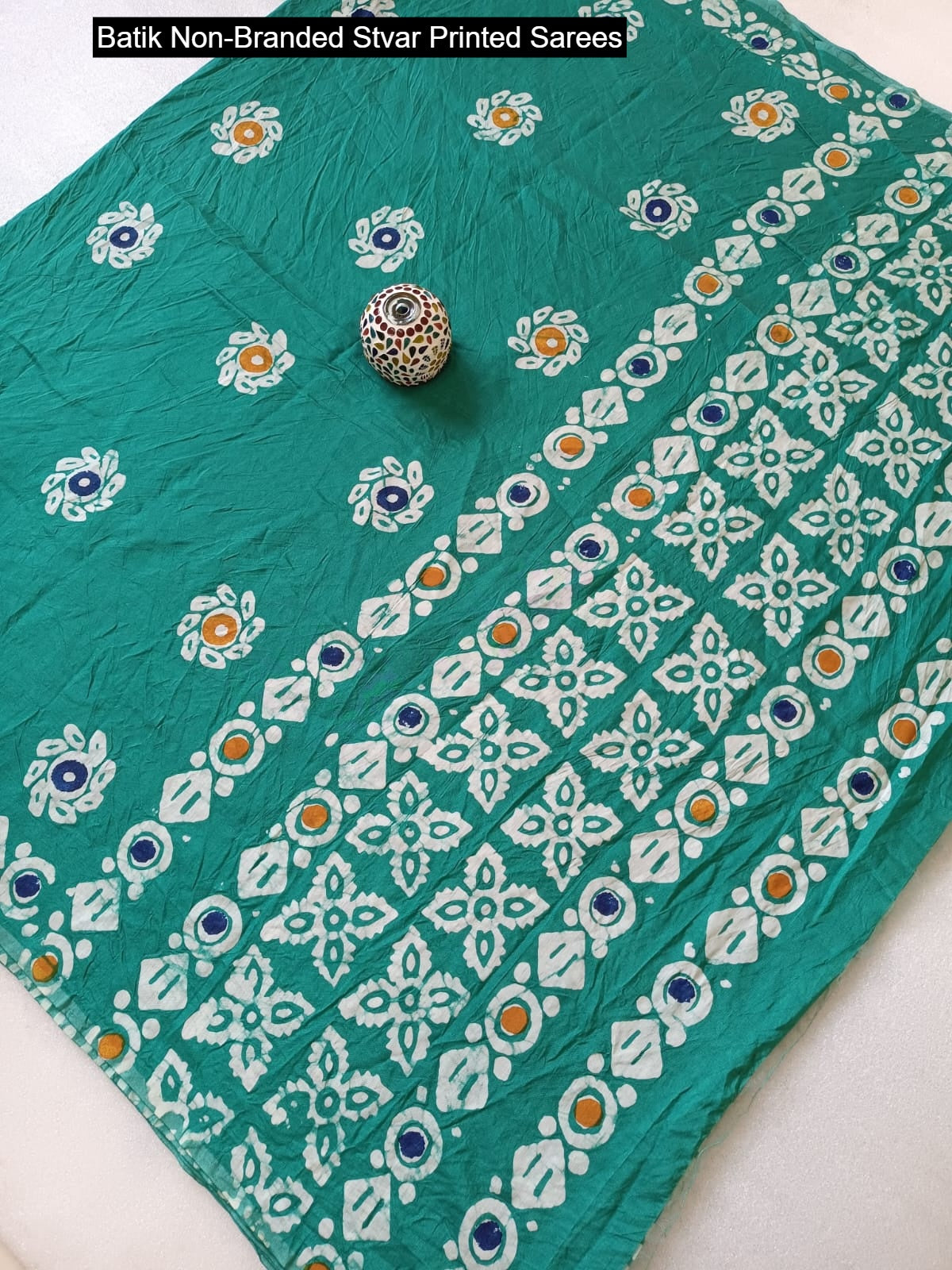 Batik Non-Branded Stvar Printed Sarees