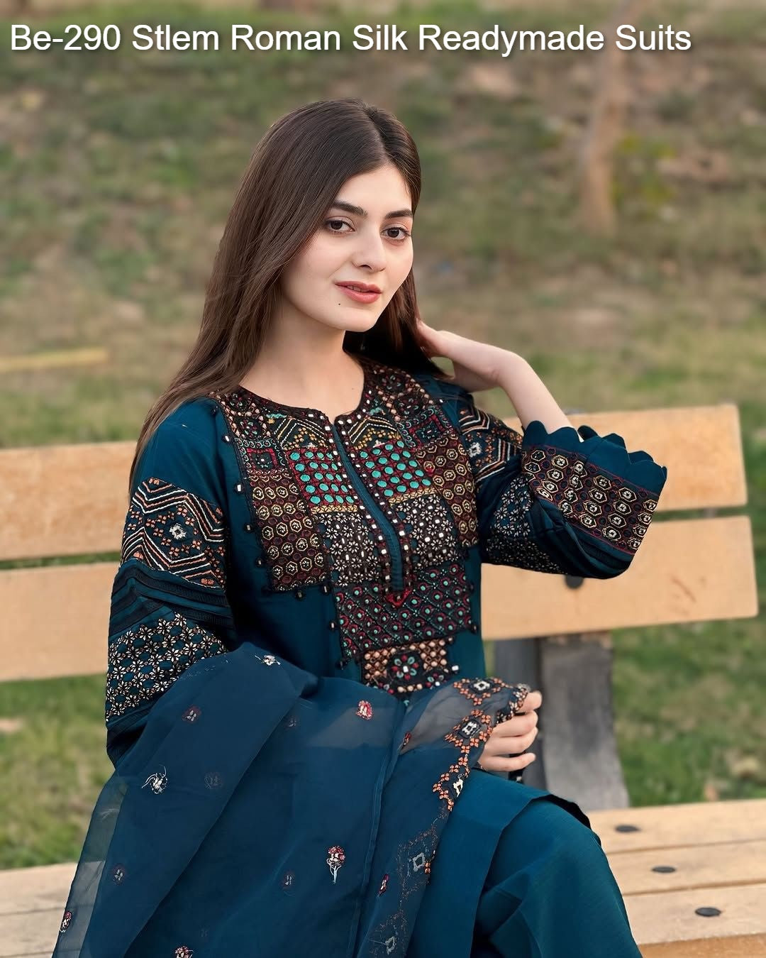 Be-290 Stlem Roman Silk Readymade Suits