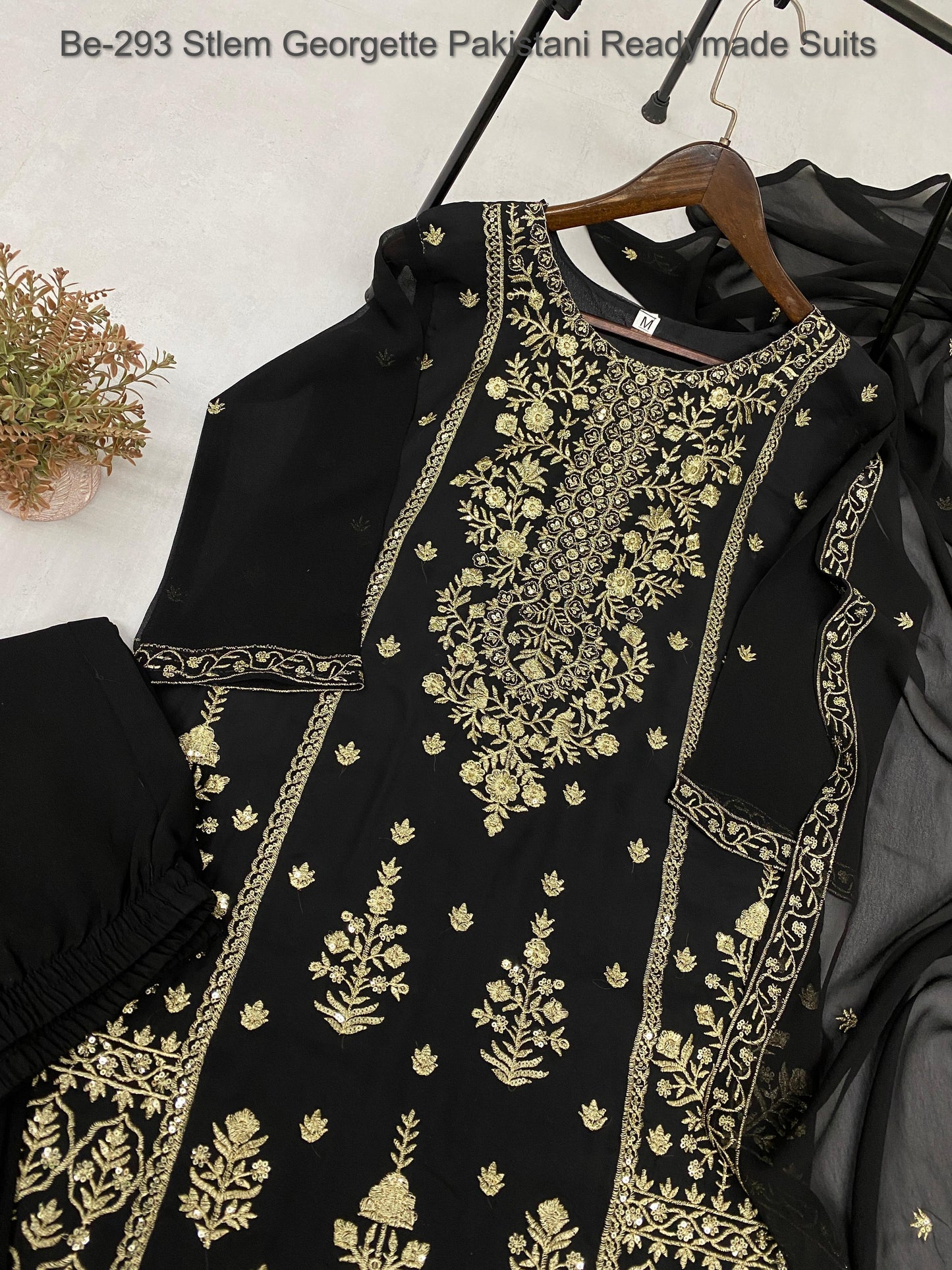Be-293 Stlem Georgette Pakistani Readymade Suits