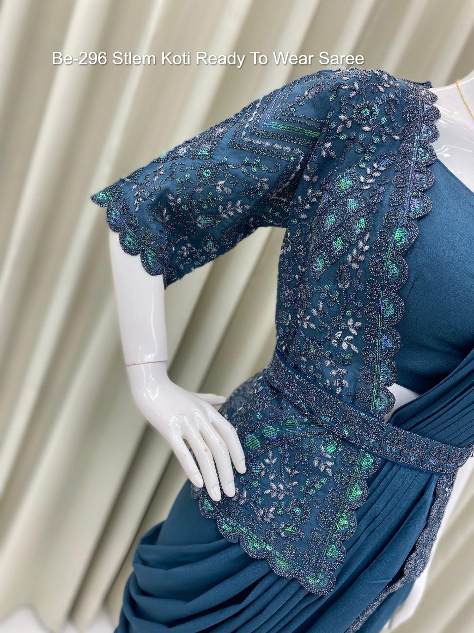 Be-296 Stlem Koti Ready To Wear Saree