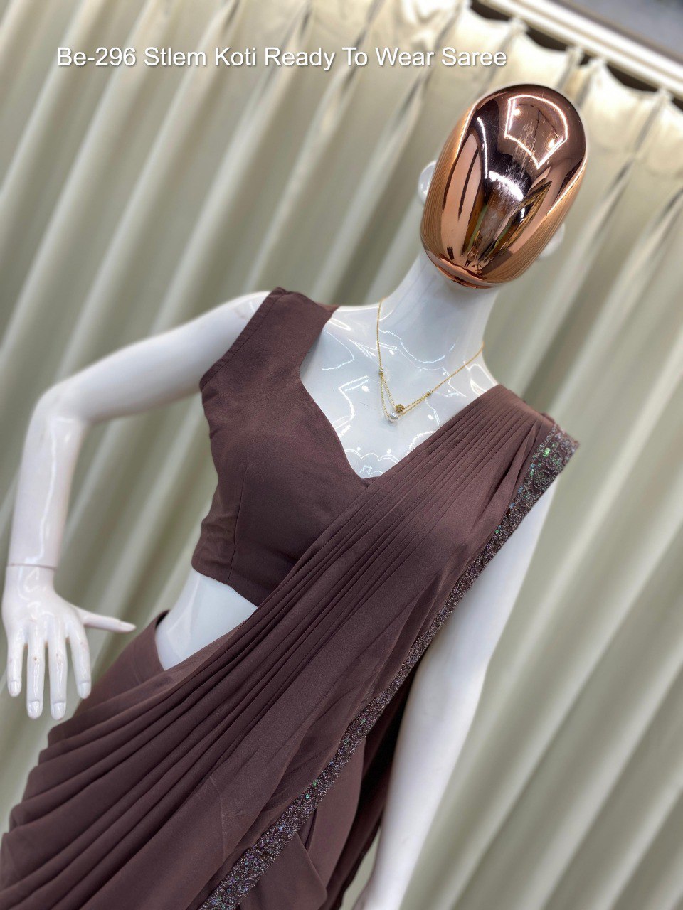 Be-296 Stlem Koti Ready To Wear Saree