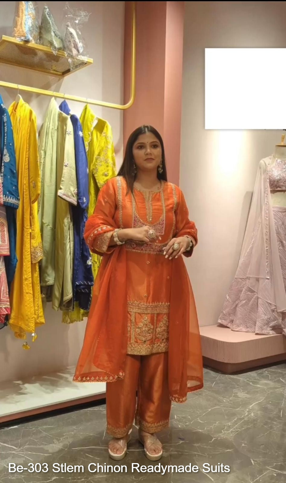 Be-303 Stlem Chinon Readymade Suits