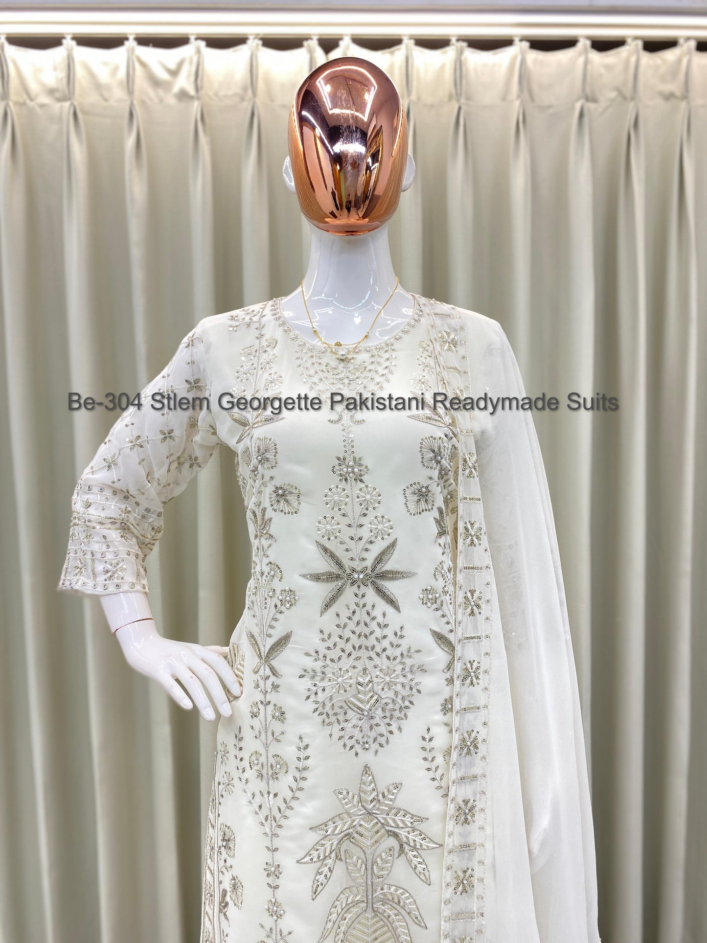Be-304 Stlem Georgette Pakistani Readymade Suits