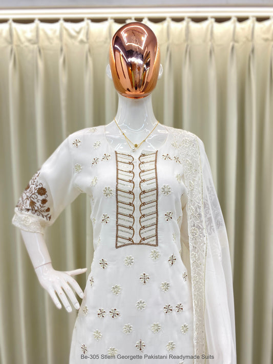 Be-305 Stlem Georgette Pakistani Readymade Suits
